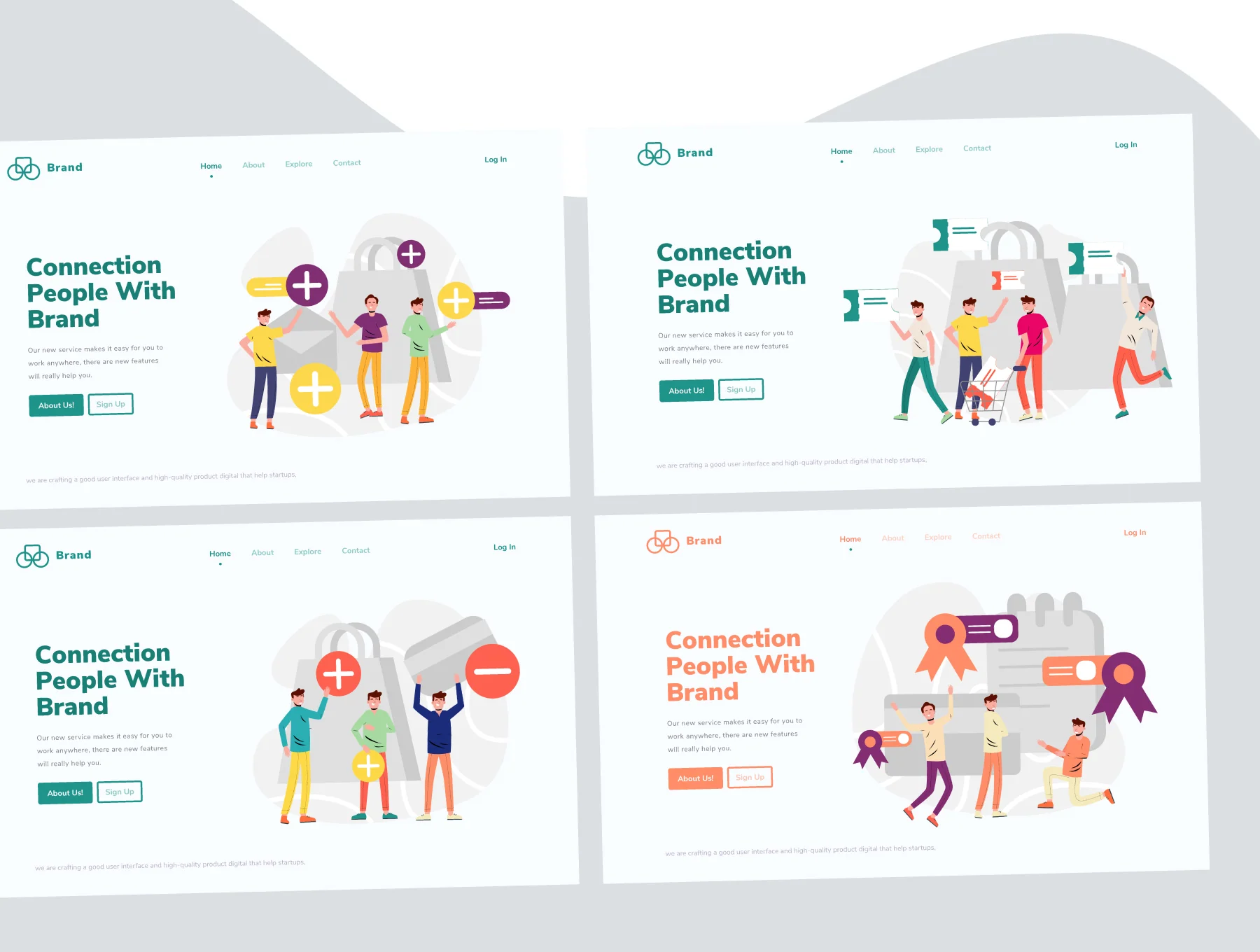 Ecommerce Illustration Startup Vol.1 2