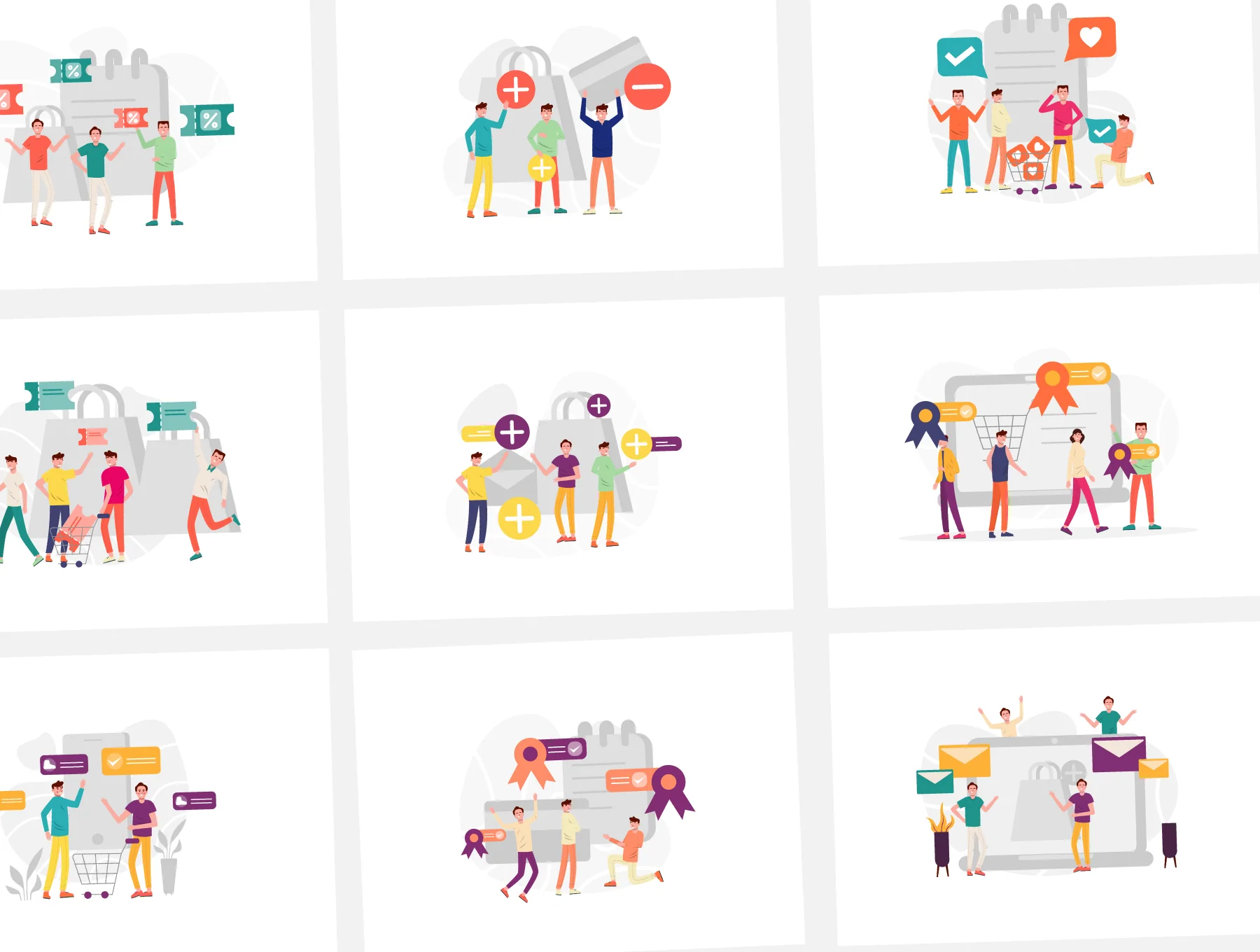 Ecommerce Illustration Startup Vol.1 6