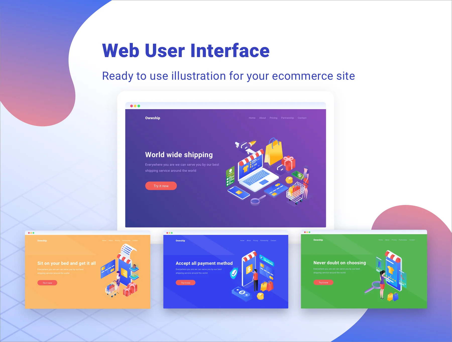 Ecommerce Isometric Illustration 1 3
