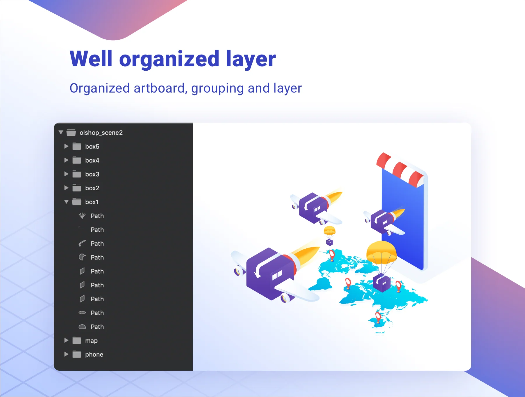 Ecommerce Isometric Illustration 7