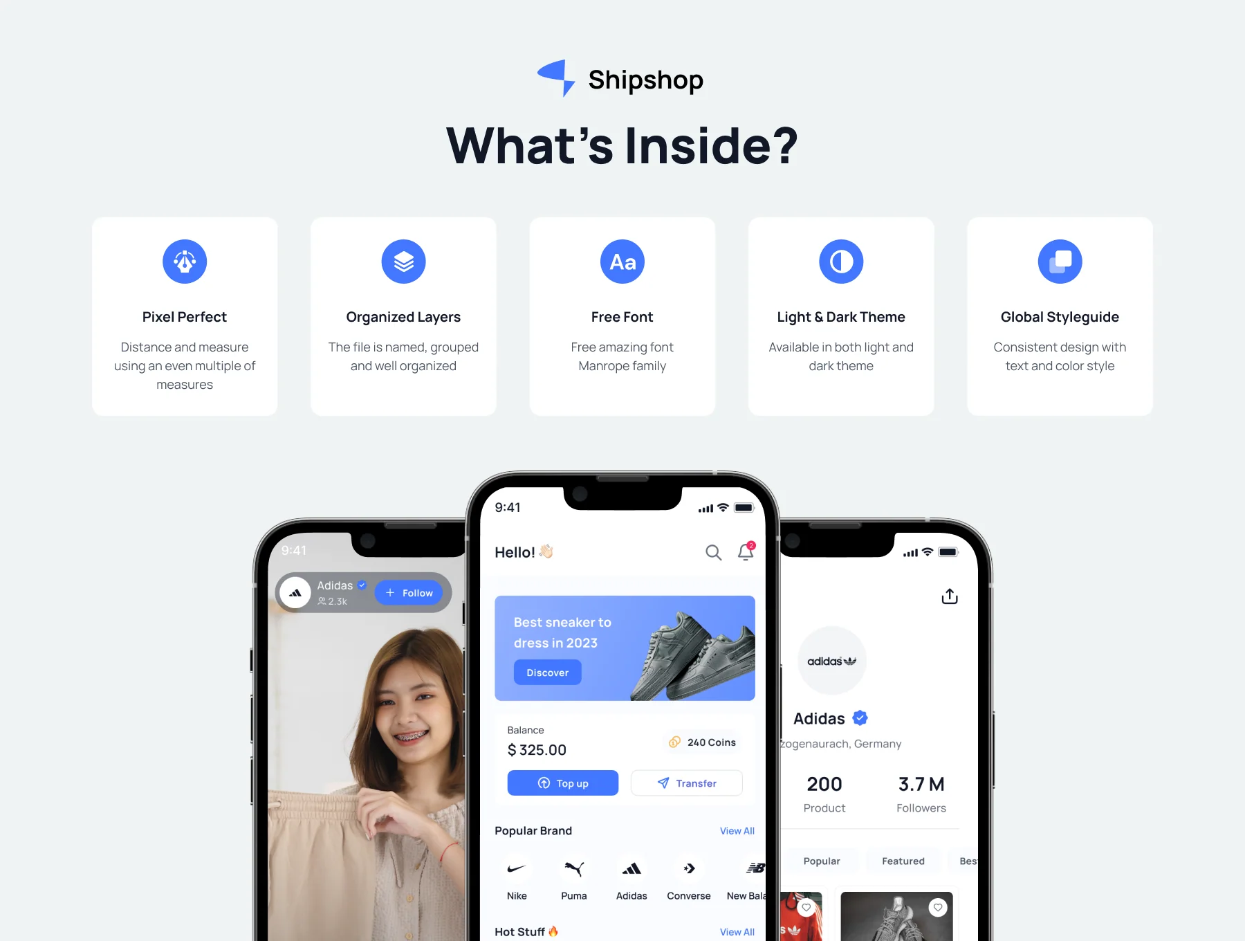 Ecommerce Mobile App UI Kit 3