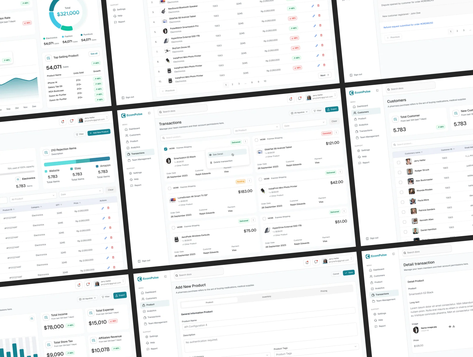 EcomPulse Management Suite - Ecommerce CRM 7