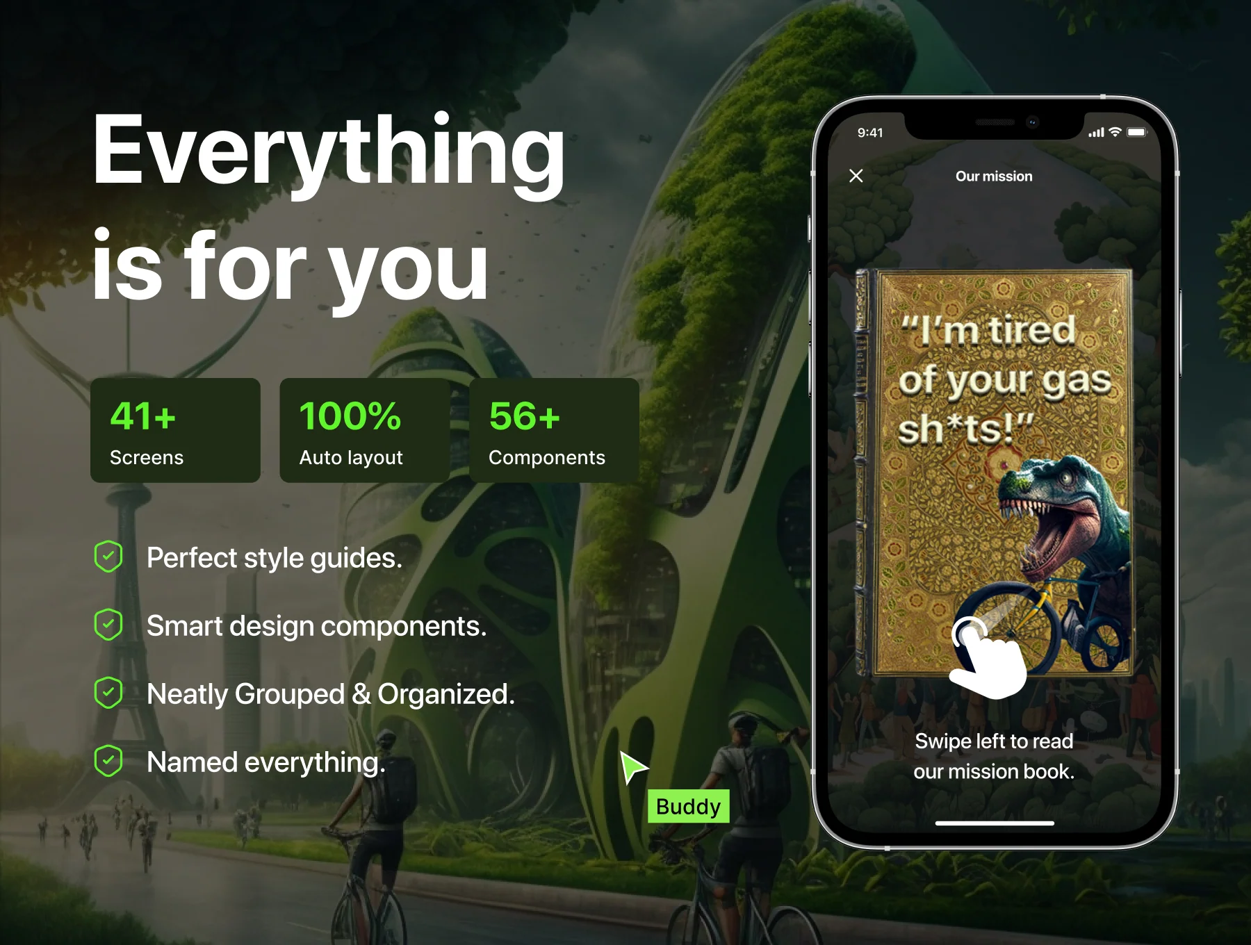 ECOOL- Electric Scooter Finder UI Kit App 2