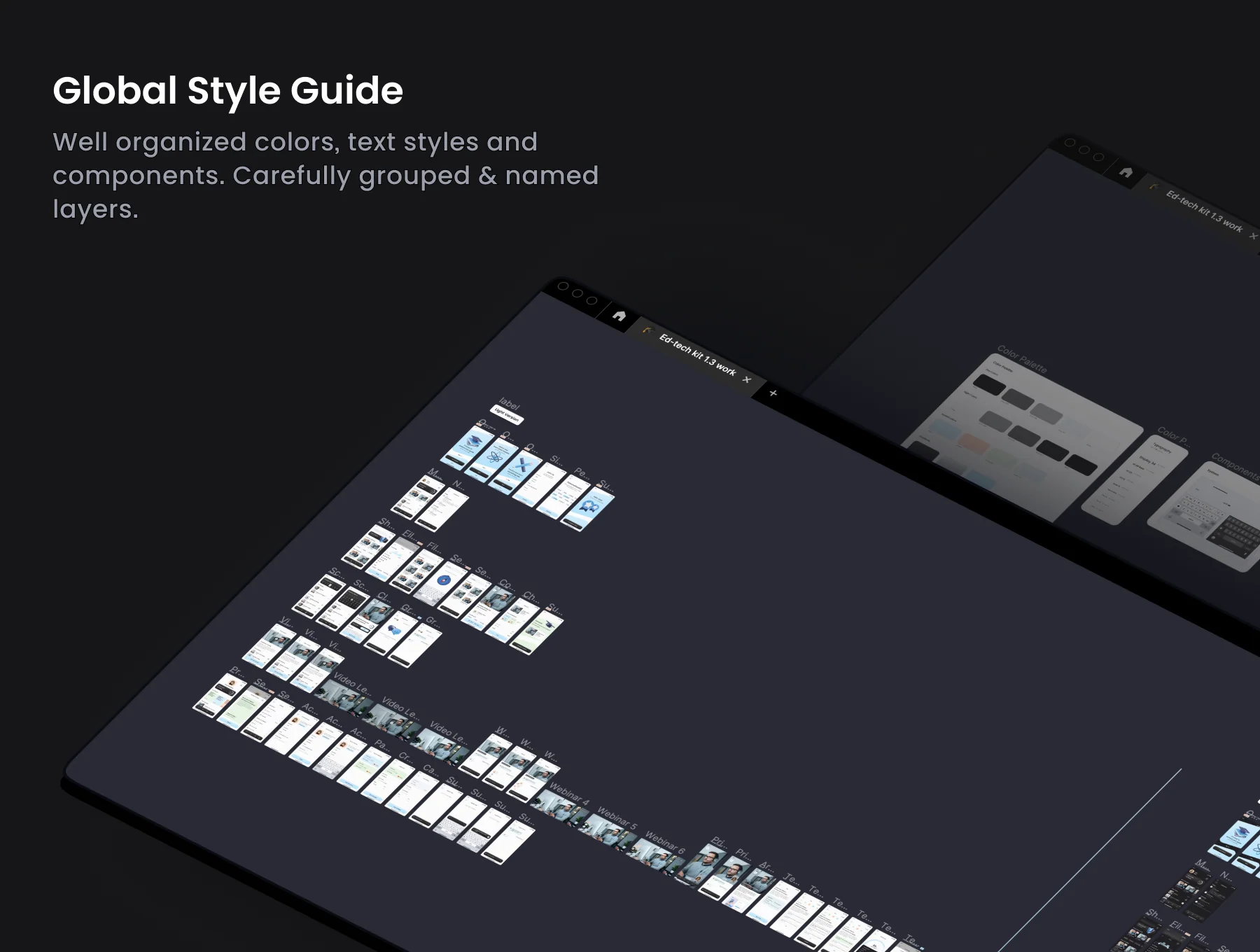 Ed-tech Learning App UI Design Kit v1.3 4