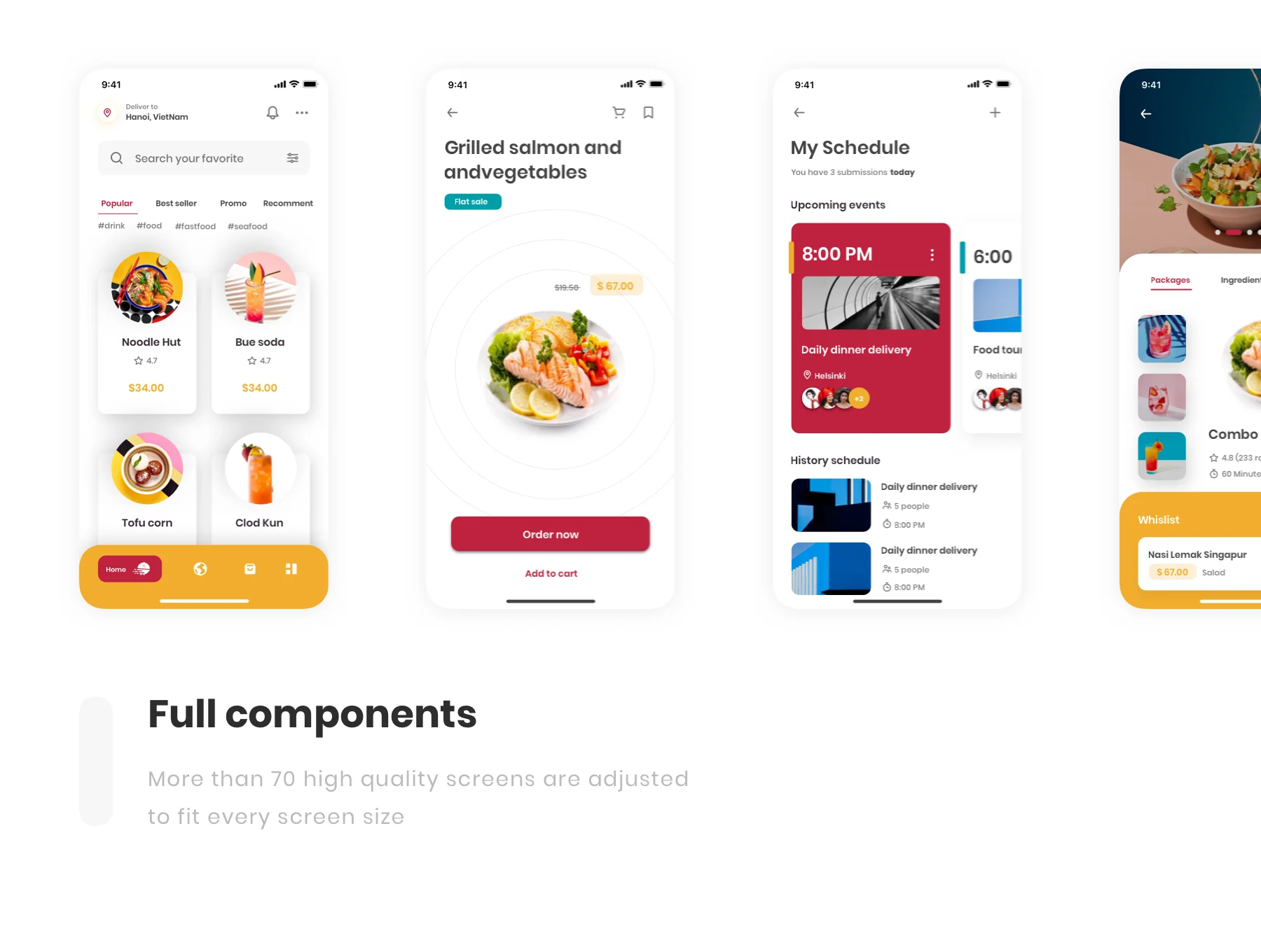 Eden - Food Delivery App UI Kit 5