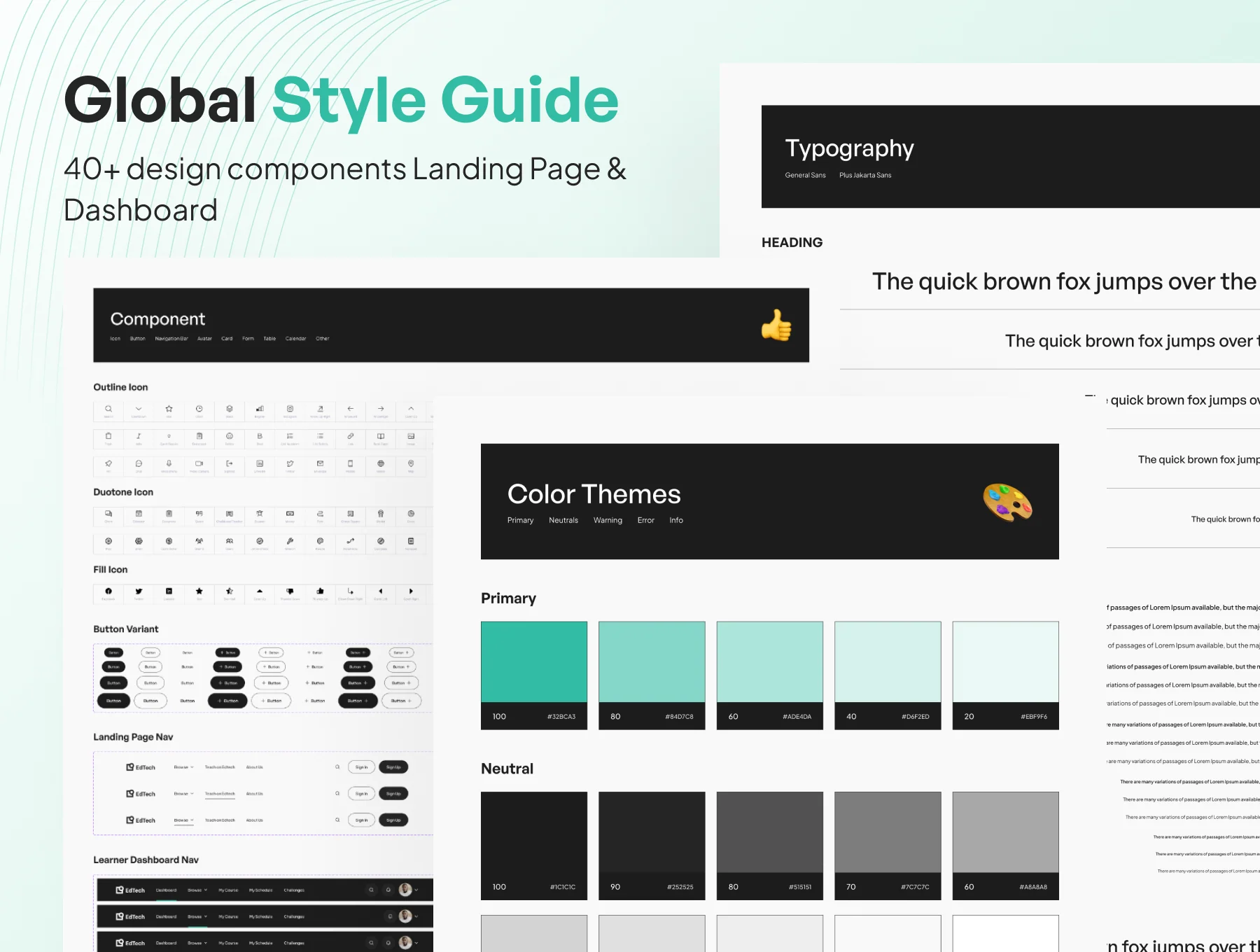 EdTech - Online Learning Startup Web UI Kit 7