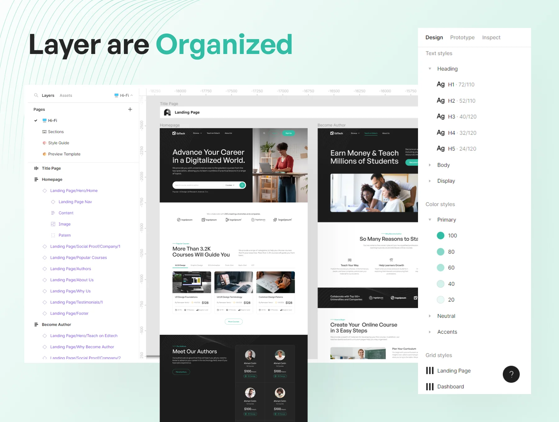 EdTech - Online Learning Startup Web UI Kit 8