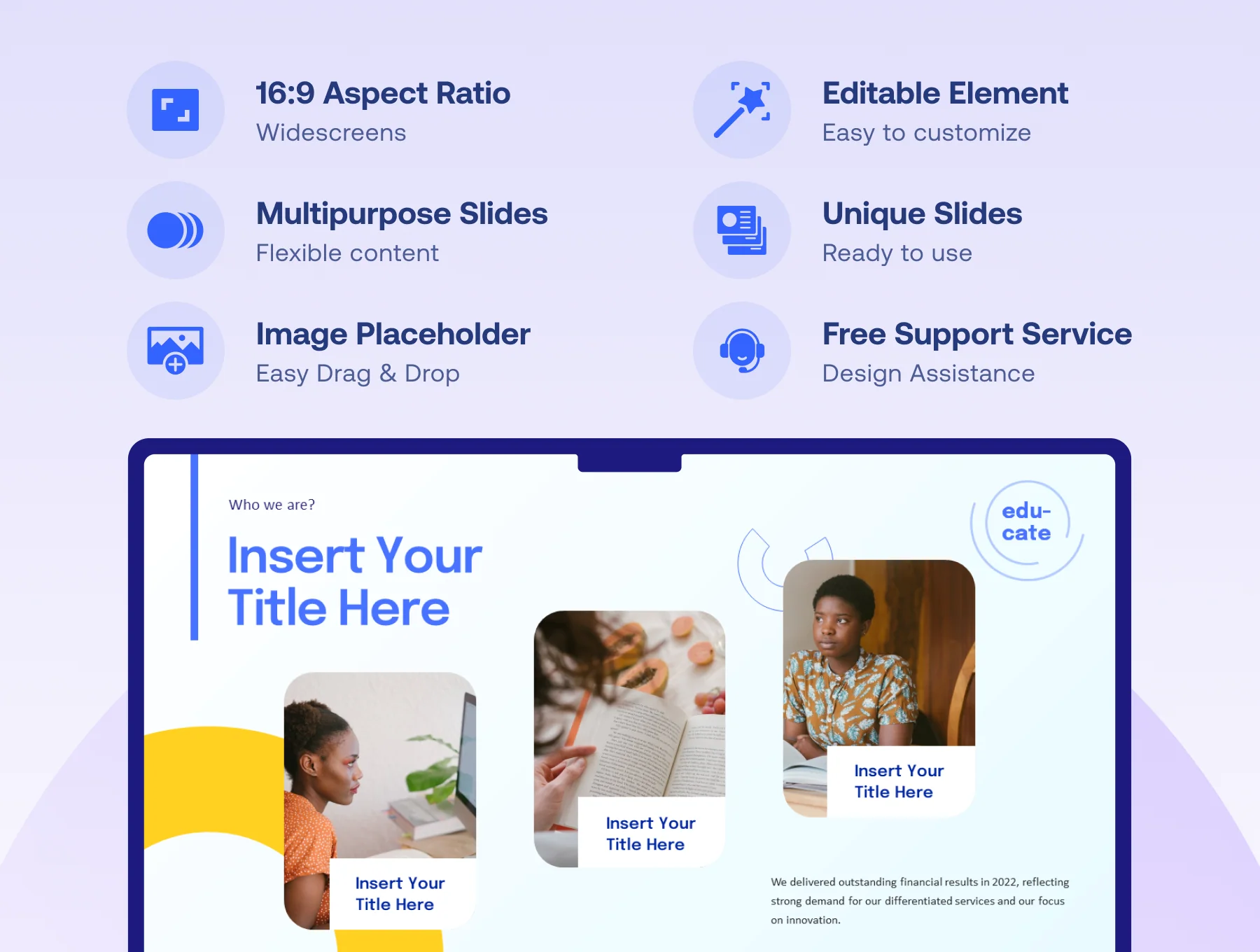 Educafy - Education Keynote Presentation Template 2