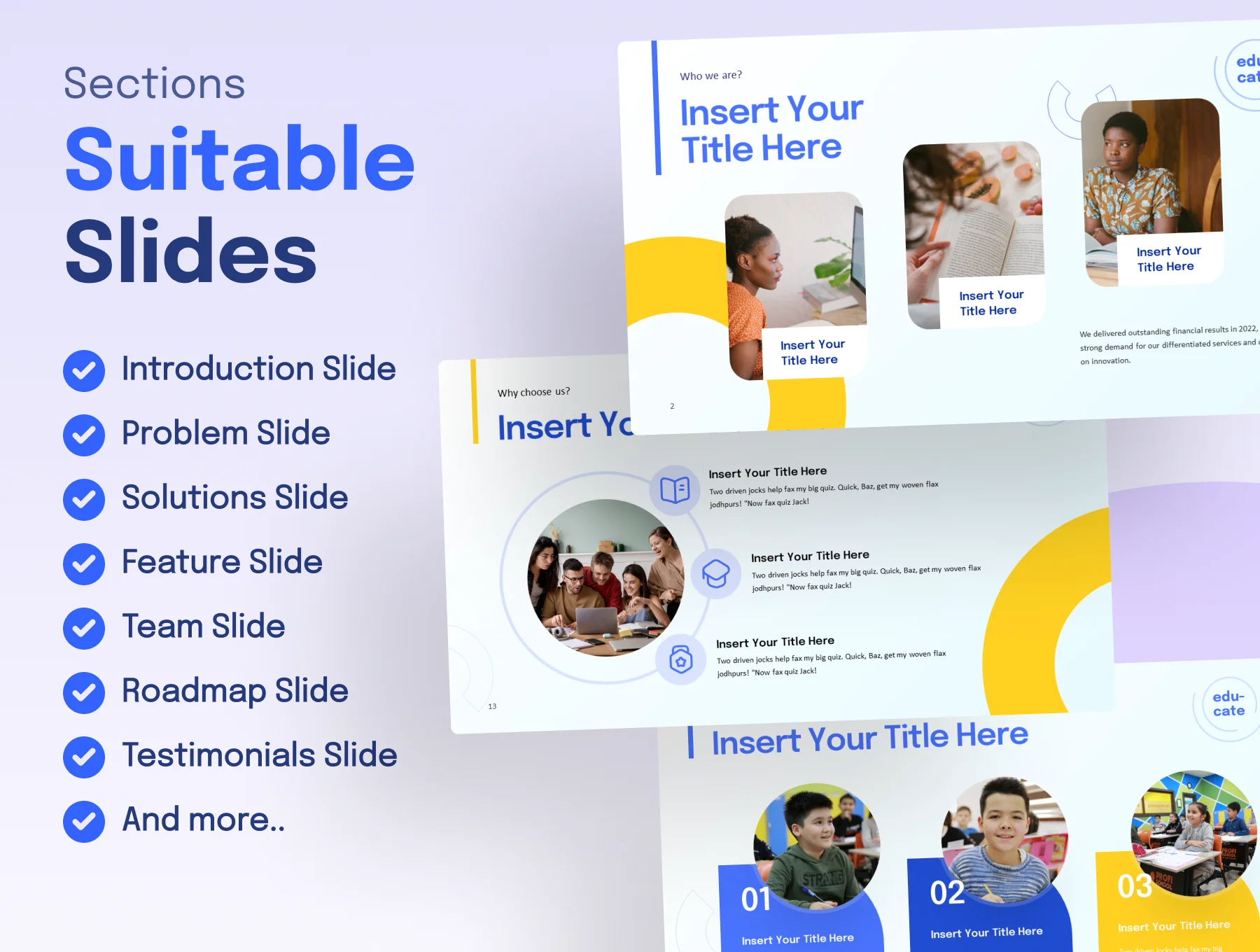 Educafy - Education Keynote Presentation Template 3