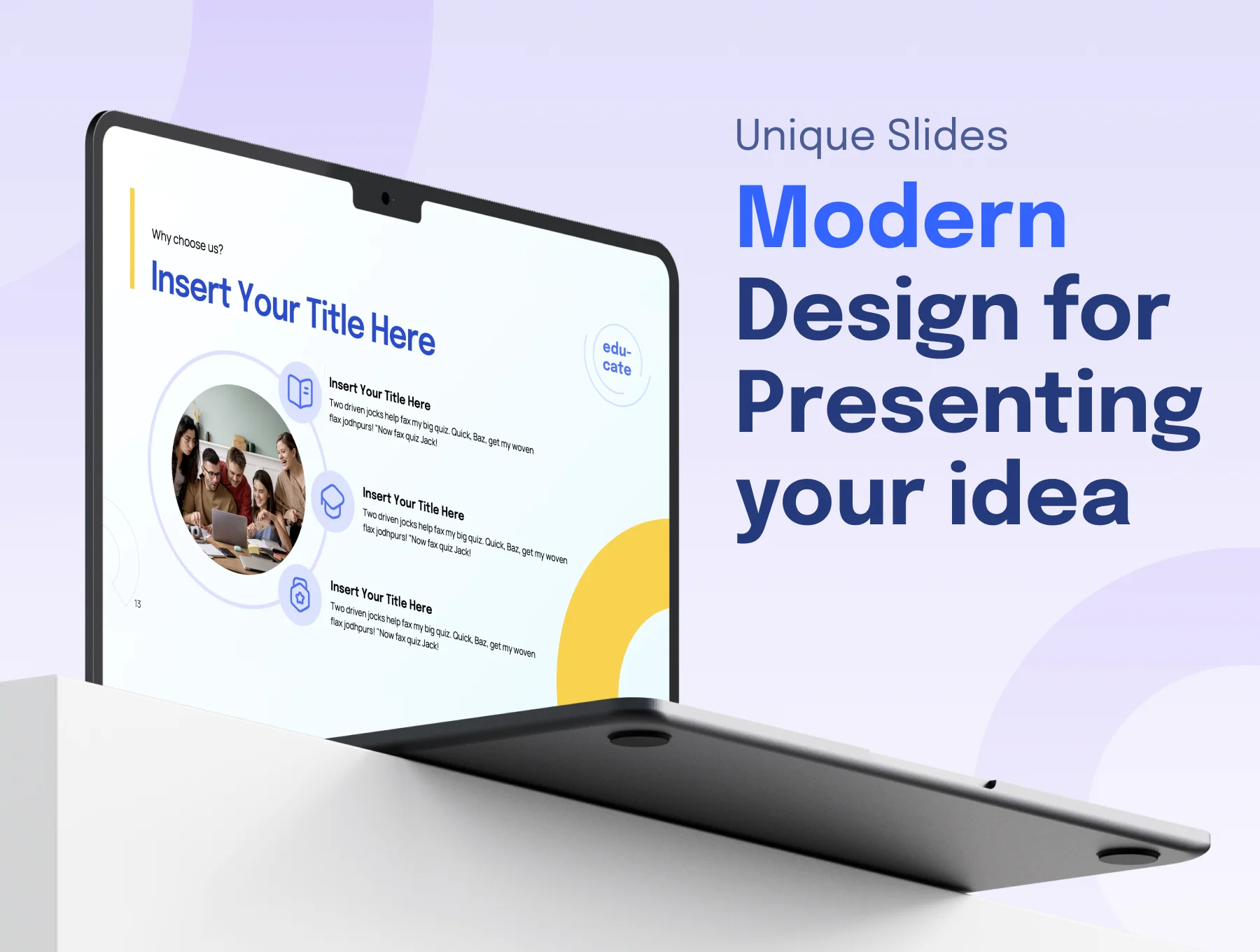 Educafy - Education Keynote Presentation Template 6