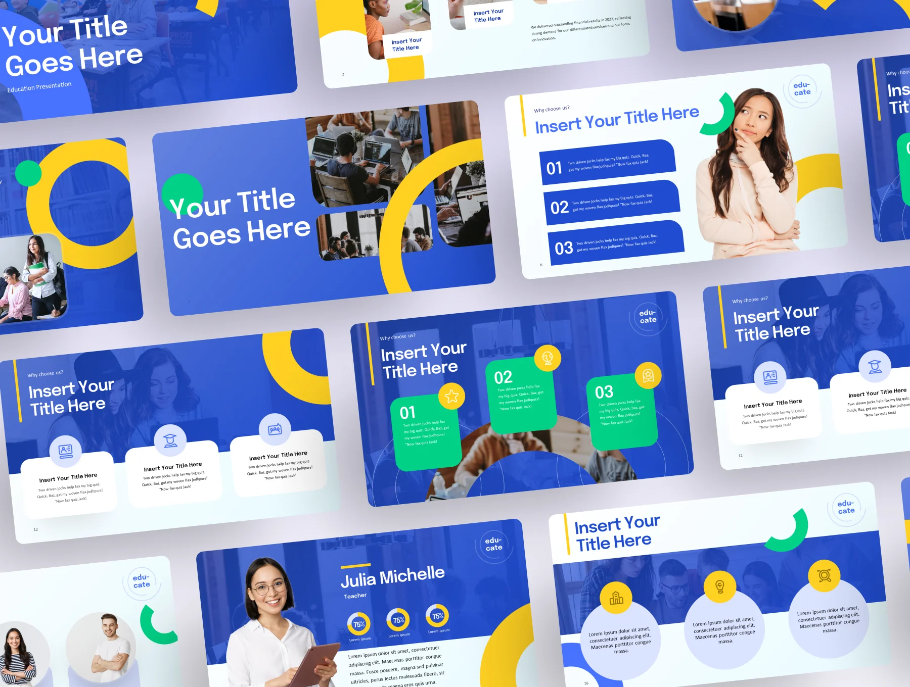 Educafy - Education Keynote Presentation Template 7