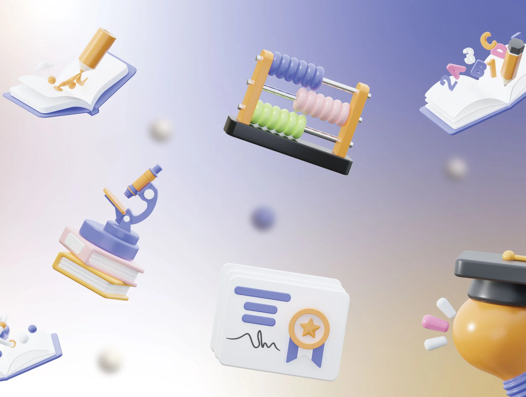 Education - 3d Cute Education 2