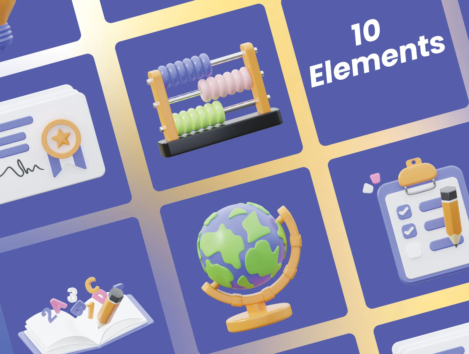 Education - 3d Cute Education 5