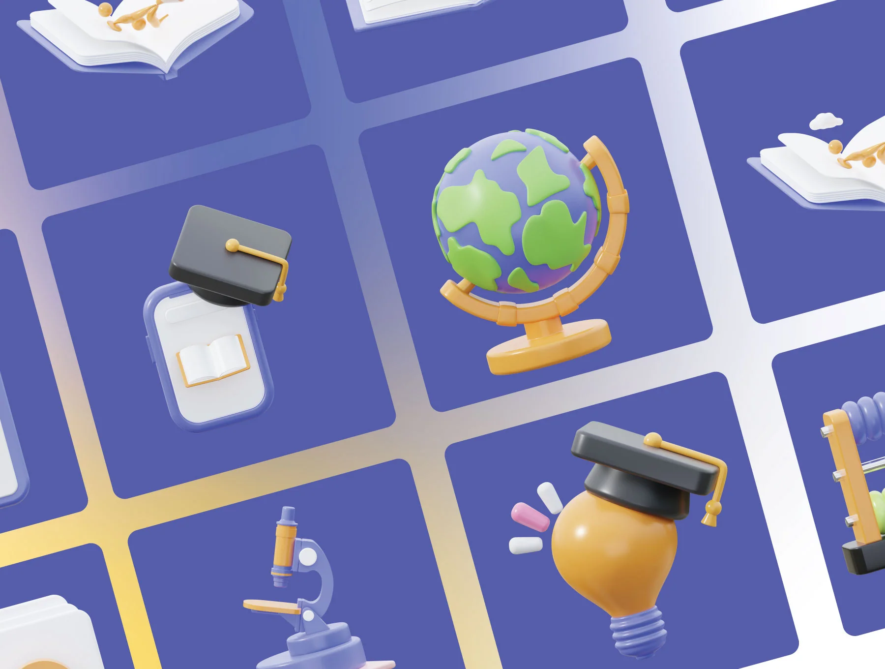 Education - 3d Cute Education 6
