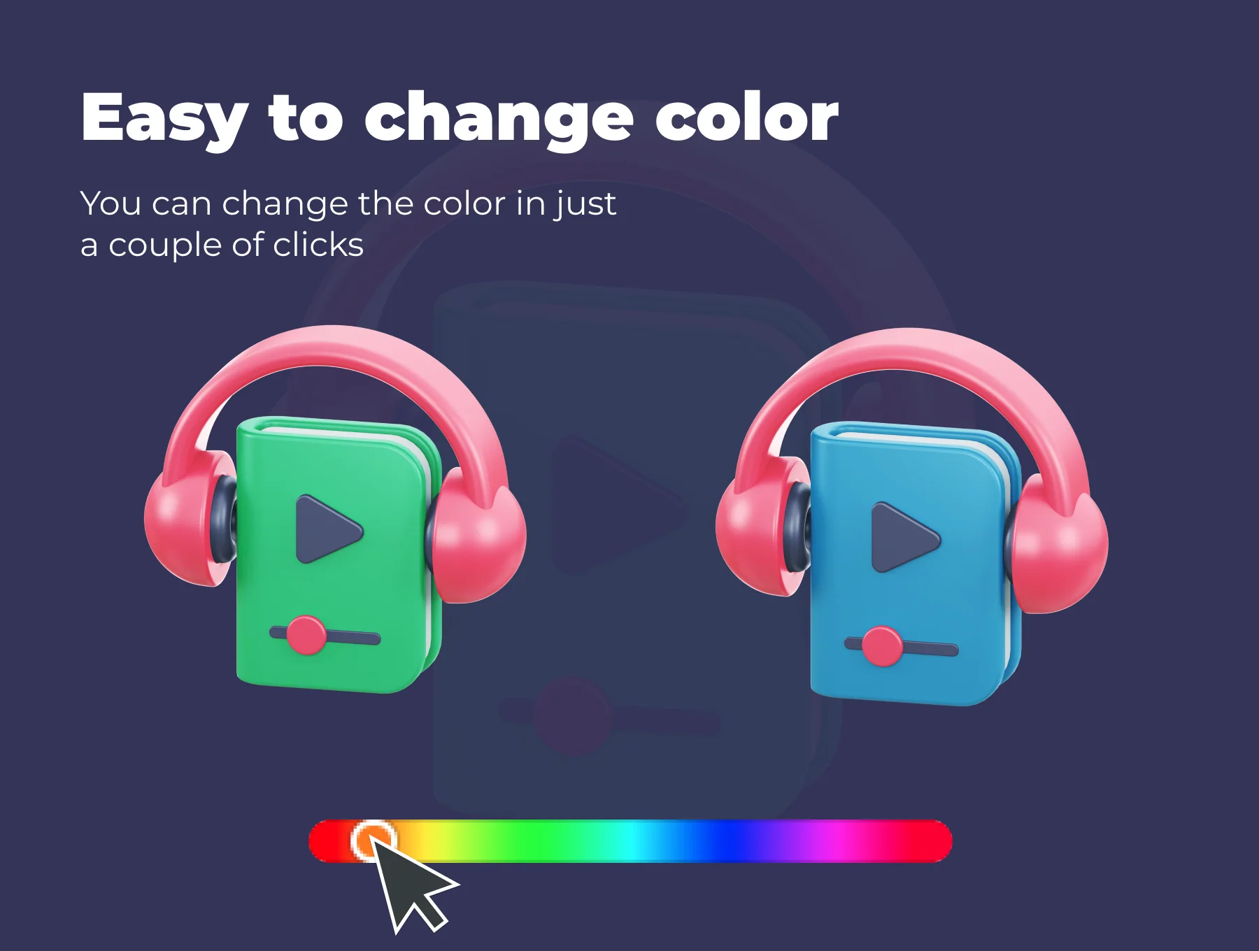Education 3D icon pack 3