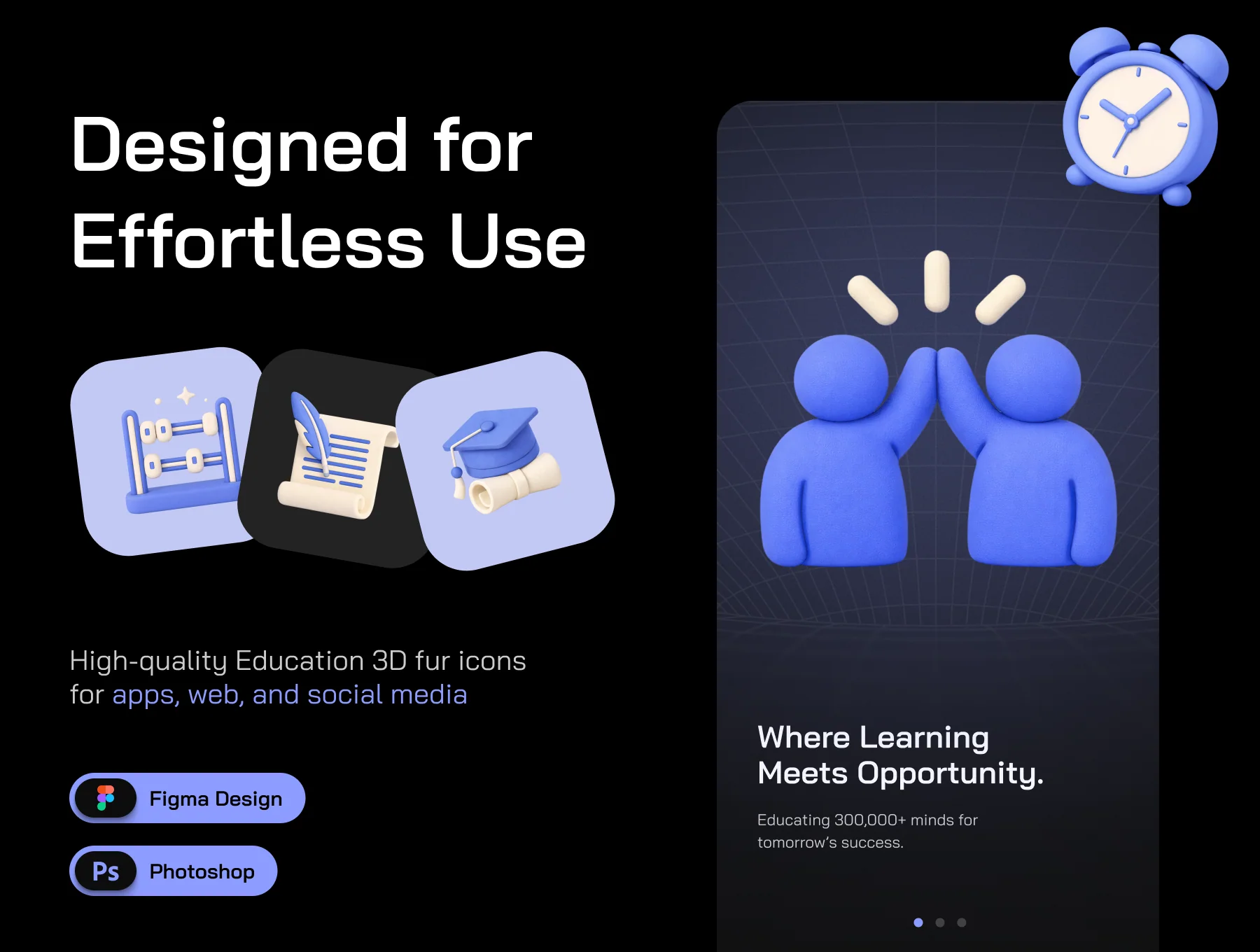 Education 3D  Icon Set 2