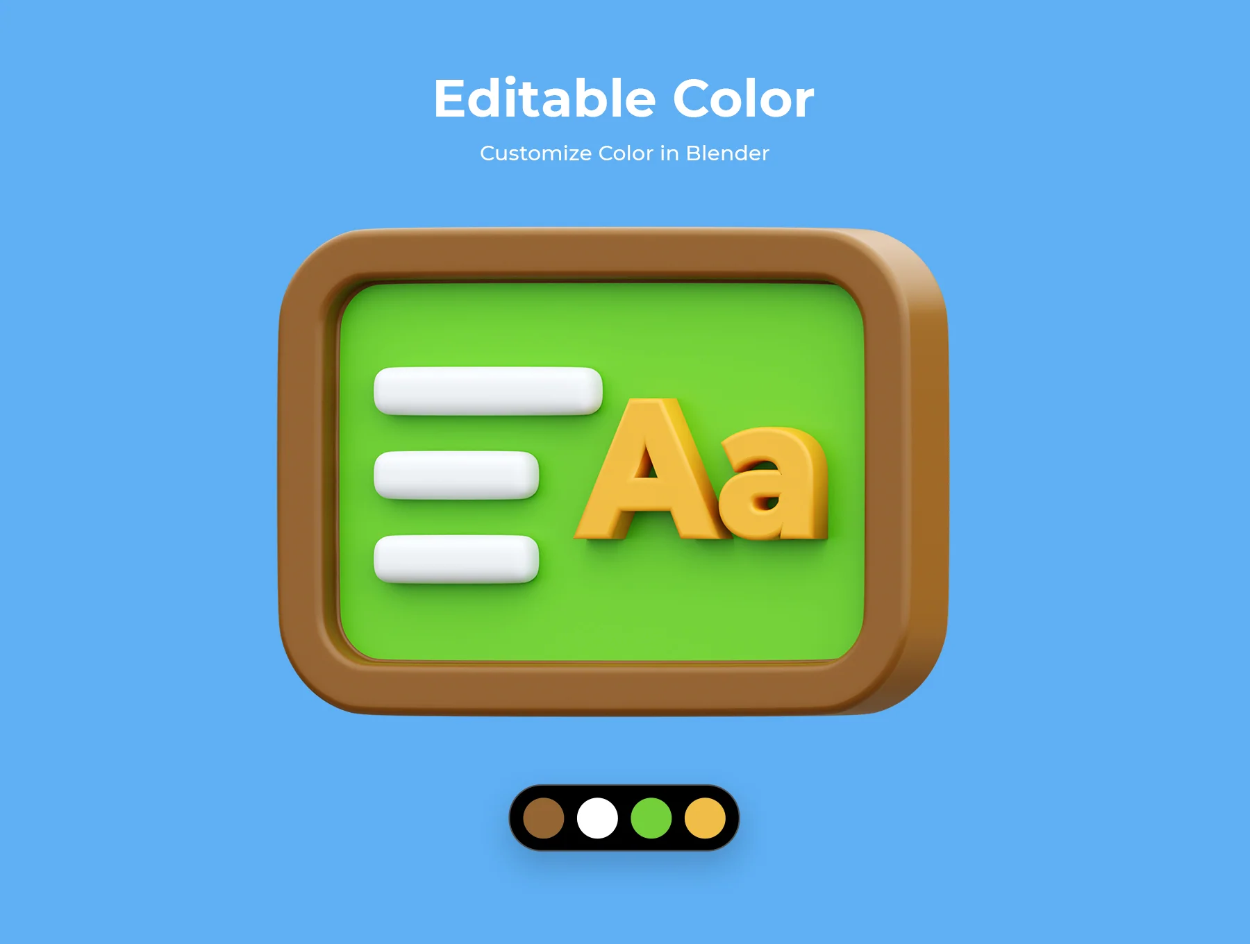 Education 3D Illustration Pack 4
