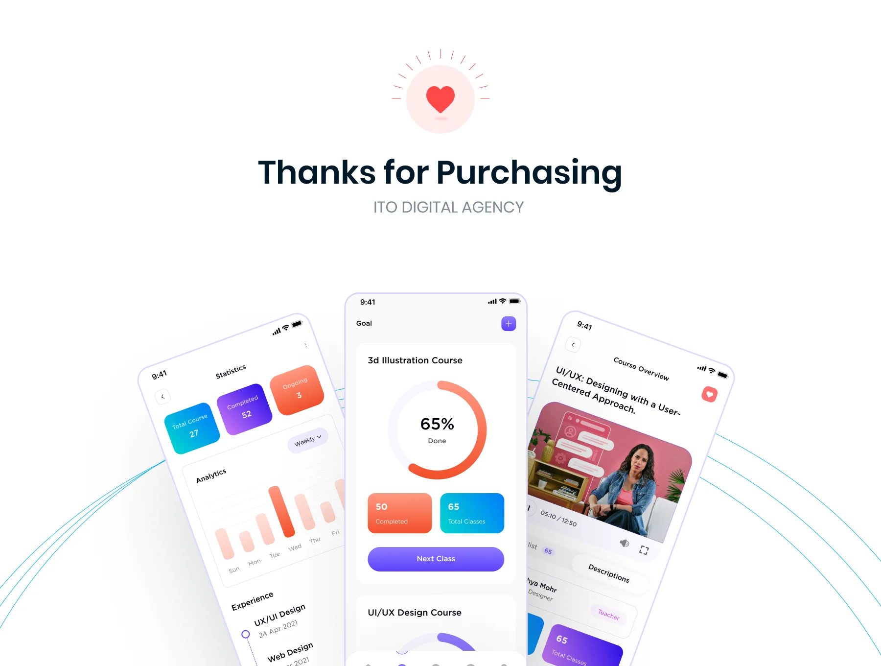 Education App UI KIT 6