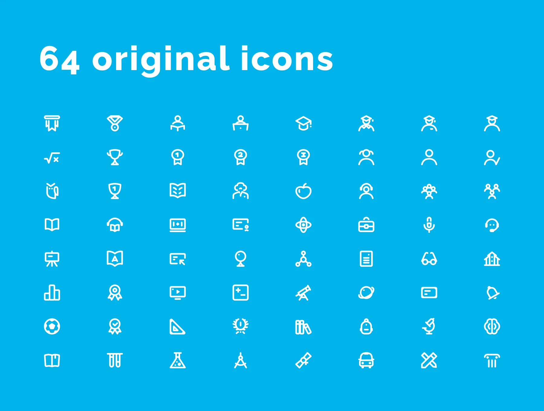 Education & Learning Icons Set 2