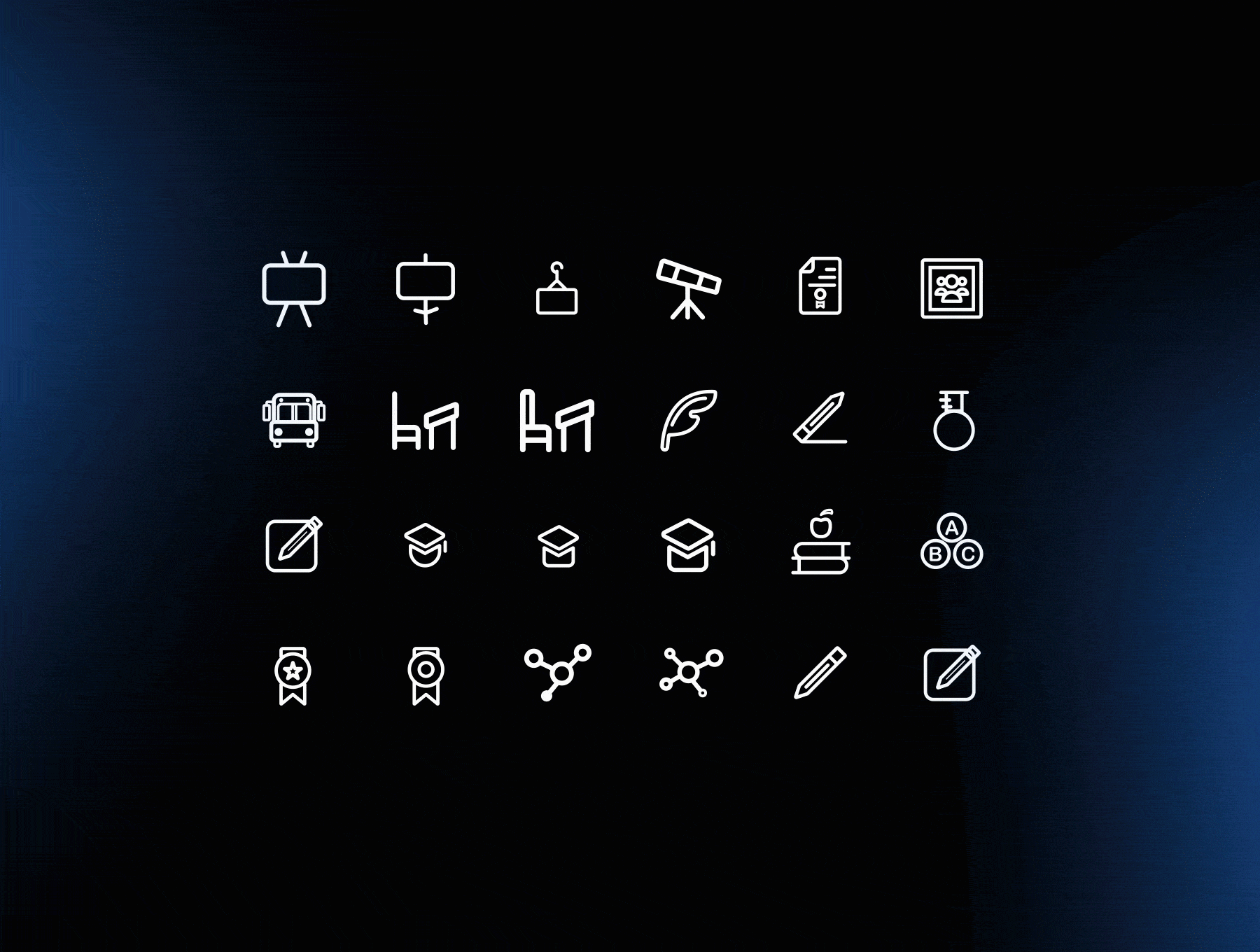 Educational Animated Icons 3