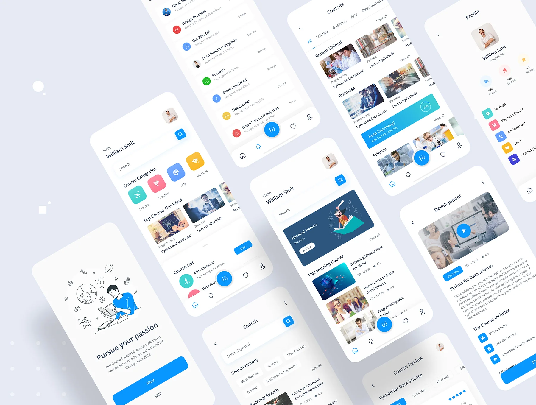 Educaze Online Education App UI Kit 6