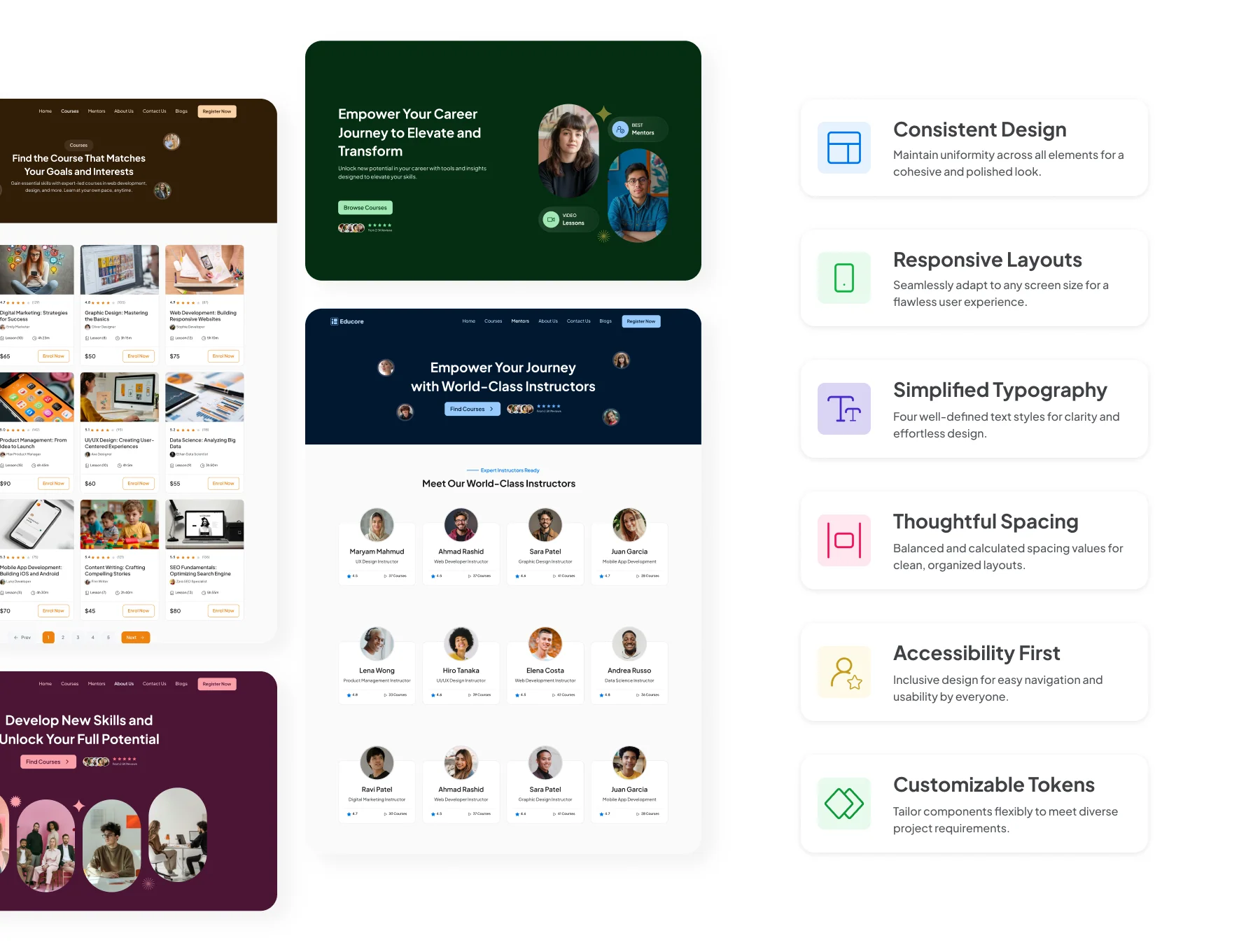 Educore E- Learning website template 5