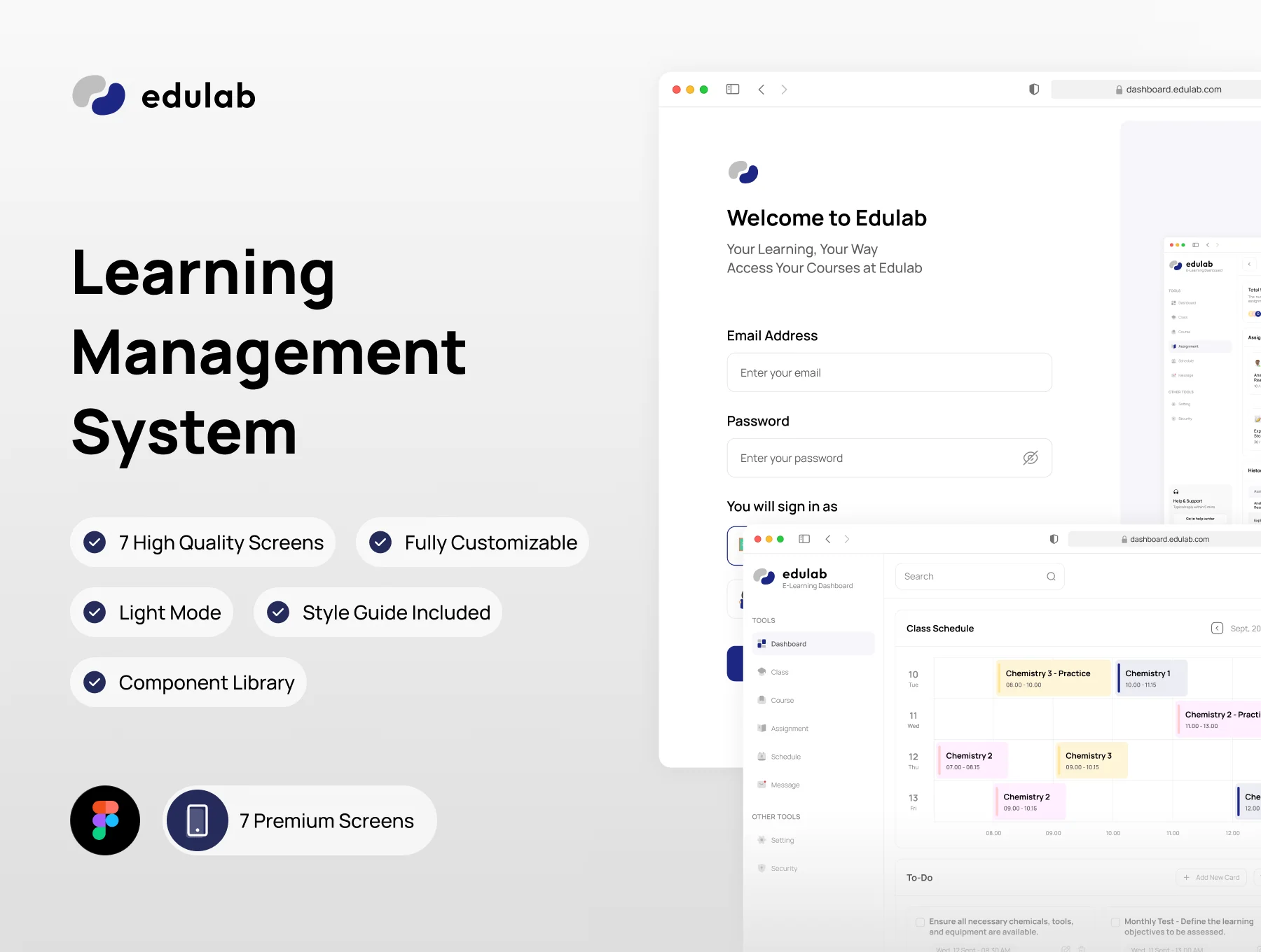Edulab | Learning Management System UI Kit