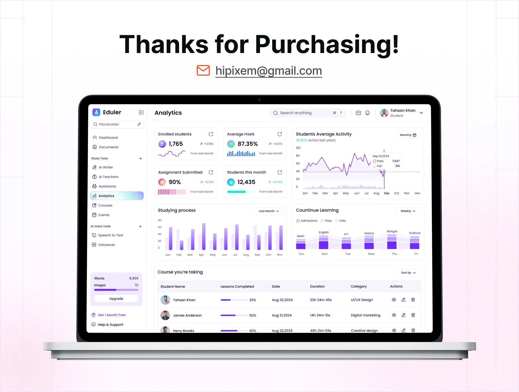 Eduler - AI-Powered Educational UI Kit 8