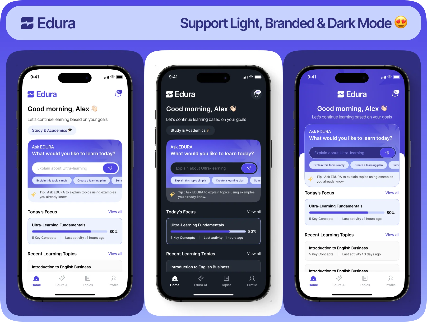 Edura - AI Learning Companion App 4