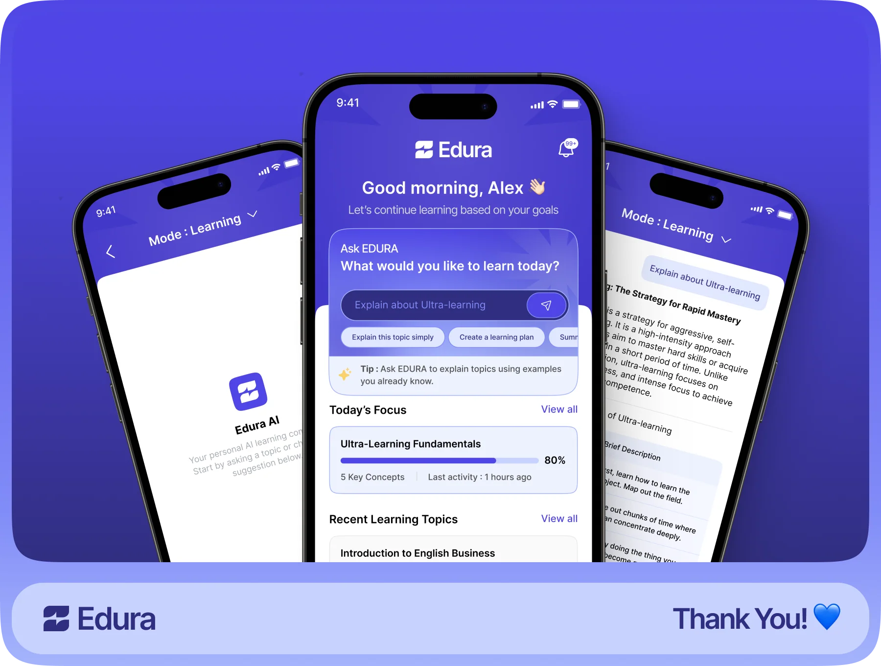 Edura - AI Learning Companion App 8