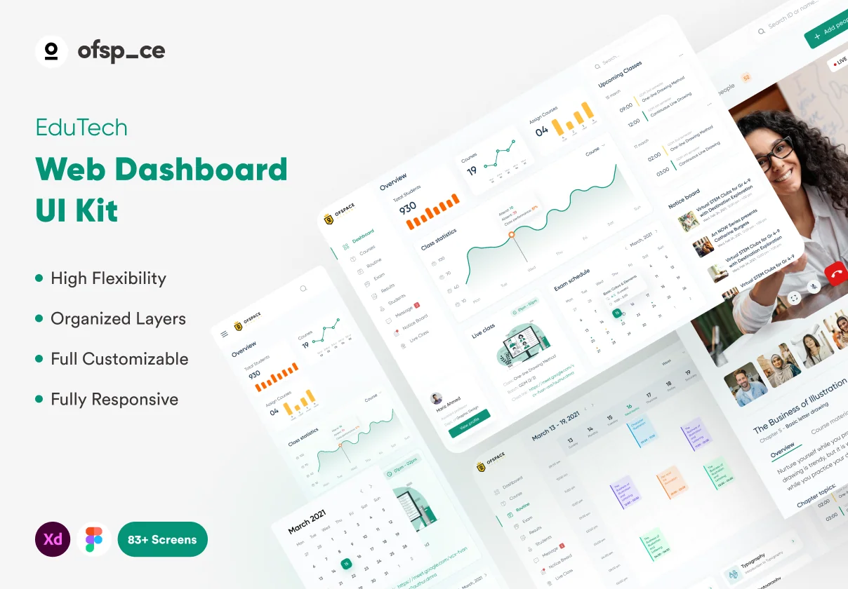 EduTech - Online Learning Platform UI Kit