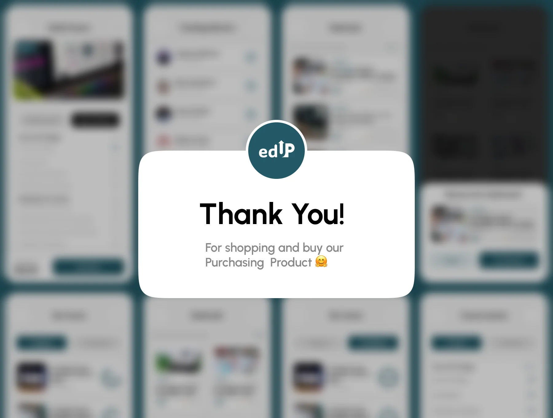 EduUP – Modern eLearning Mobile App UI Kit 8