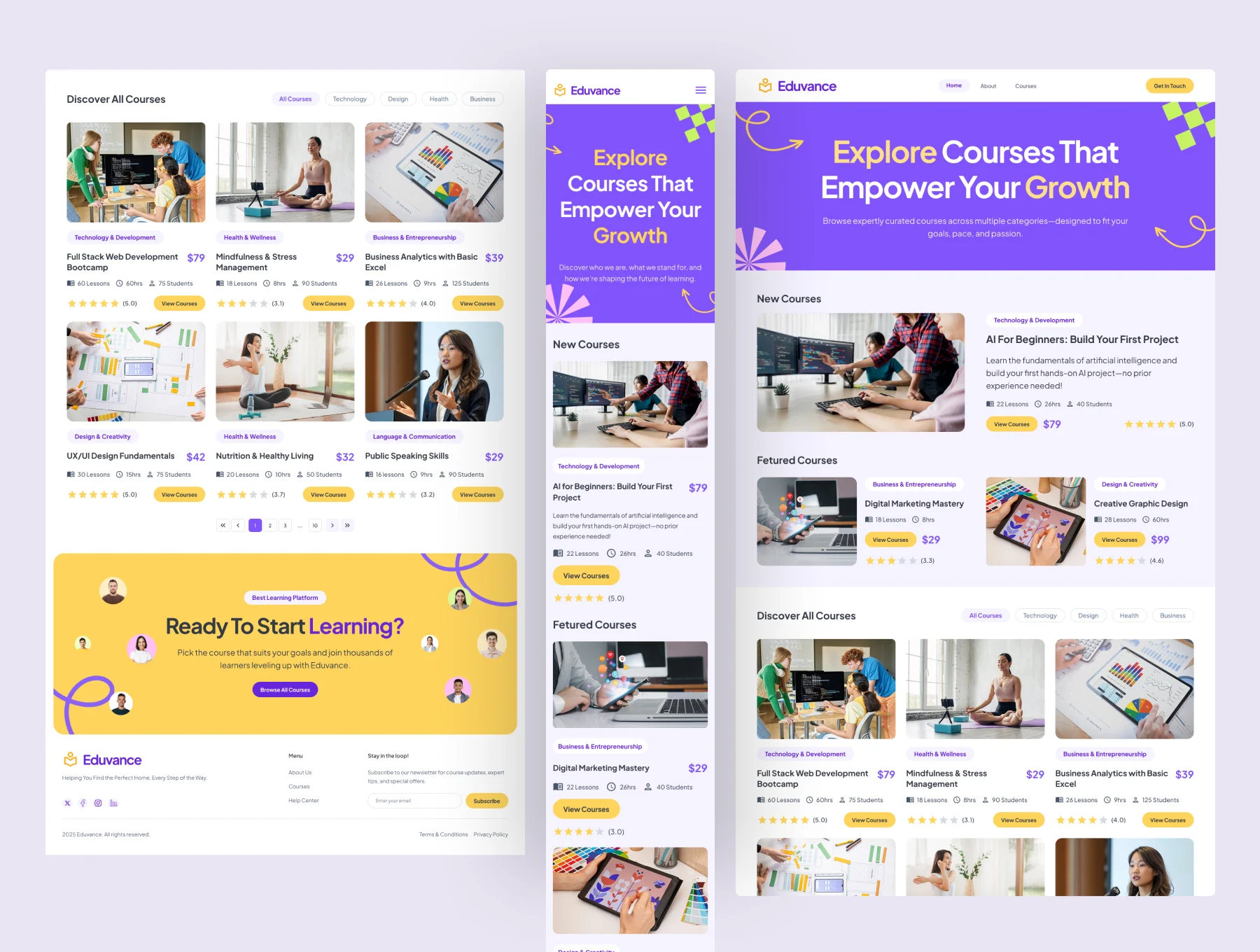 Eduvance - Education Website 2