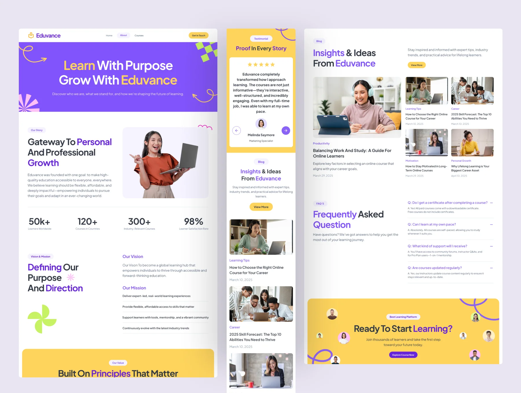 Eduvance - Education Website 4