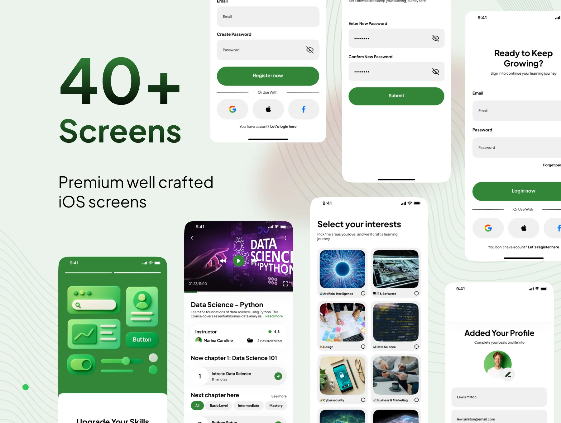 Edvora - Ai Assistant Learning Course App UI Kit 2