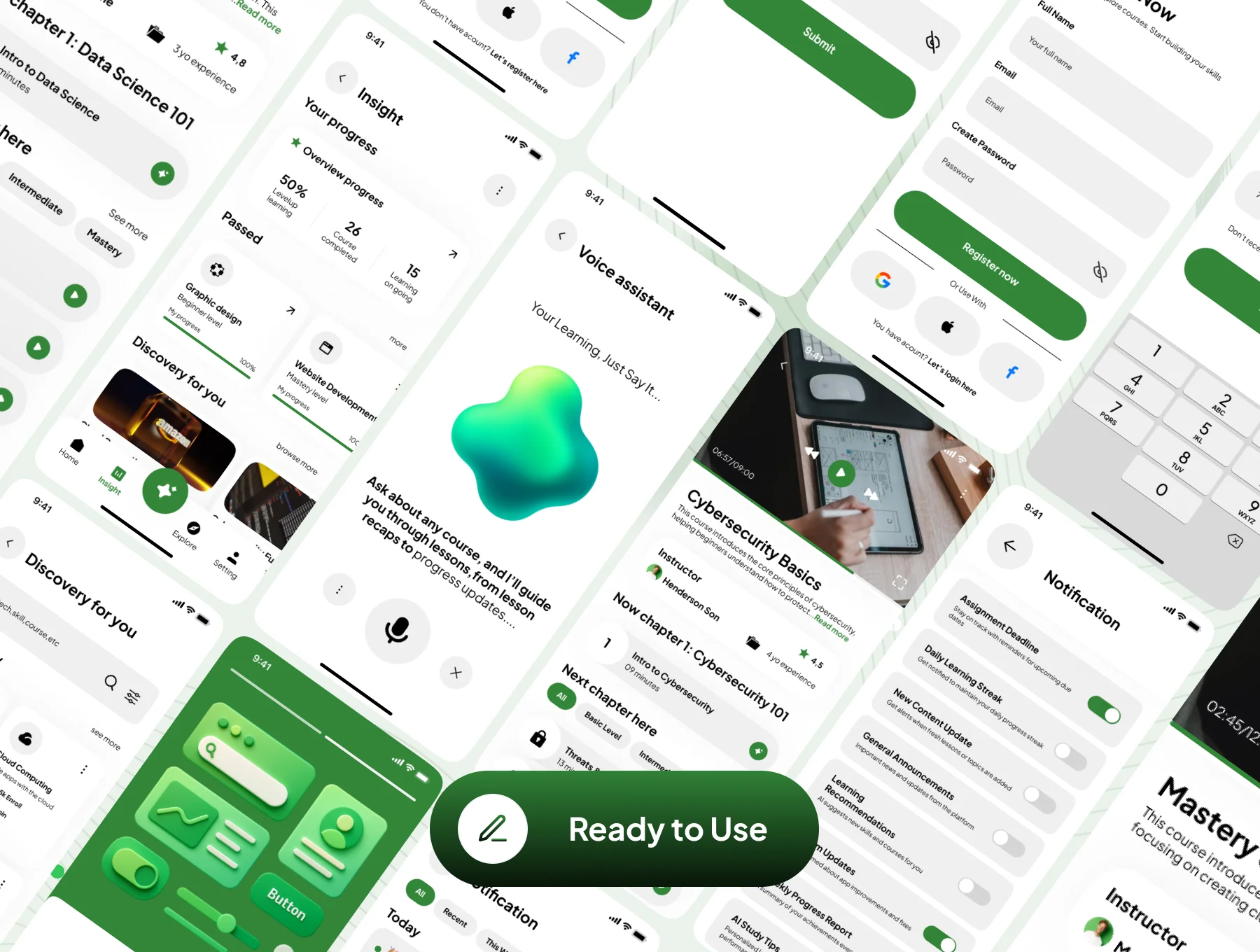 Edvora - Ai Assistant Learning Course App UI Kit 7