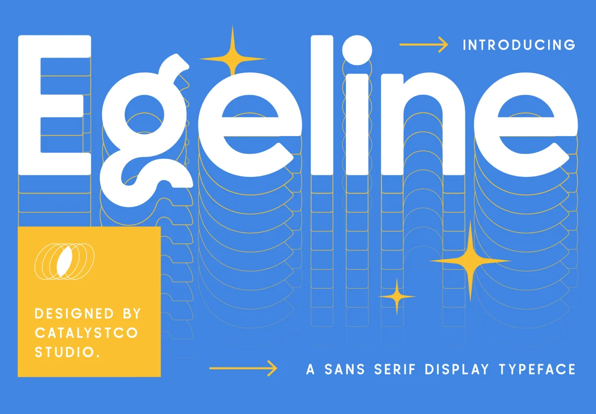 Egeline Sans Serif Display Font