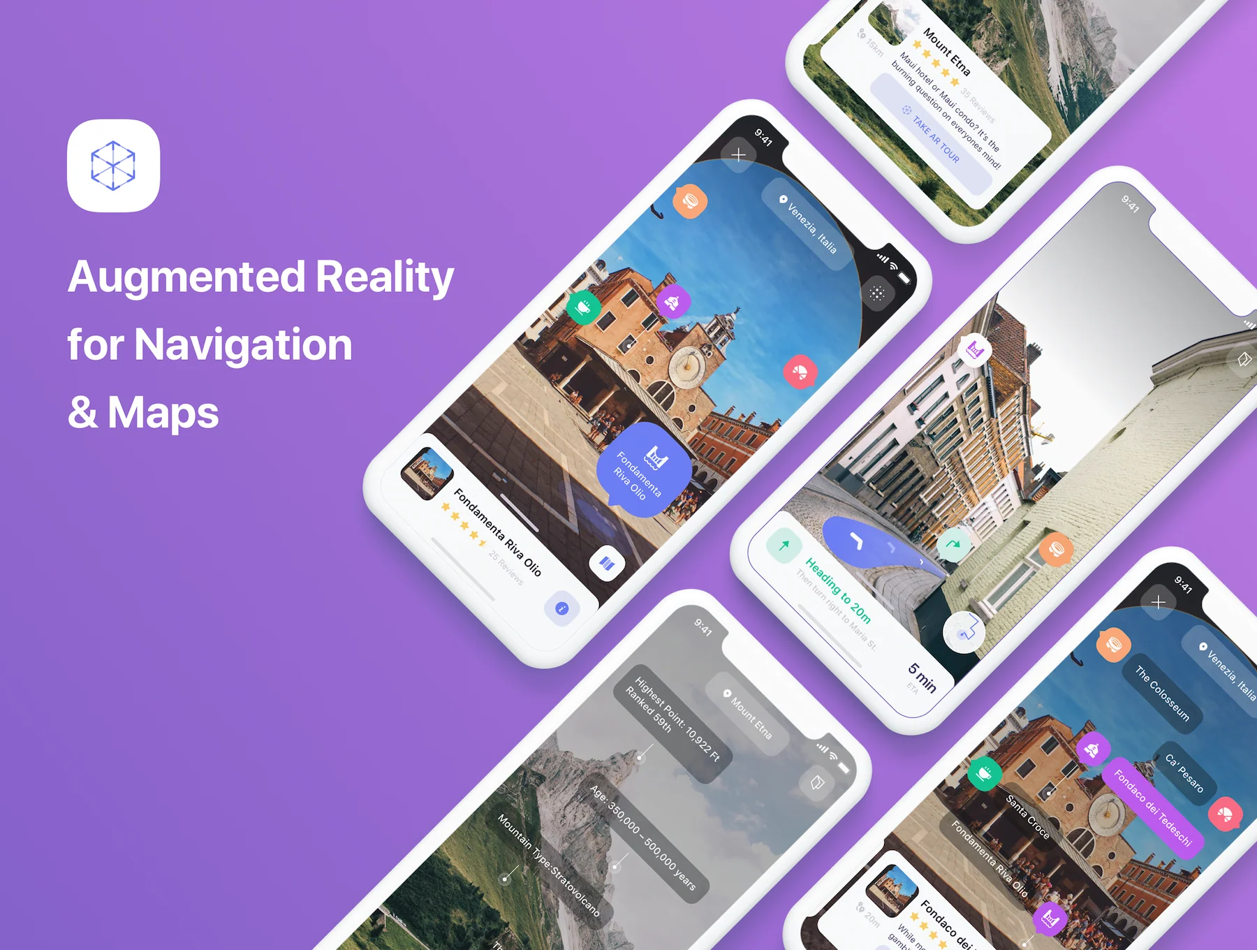 Eggplore - AR Maps & Navigation UI Kit 4