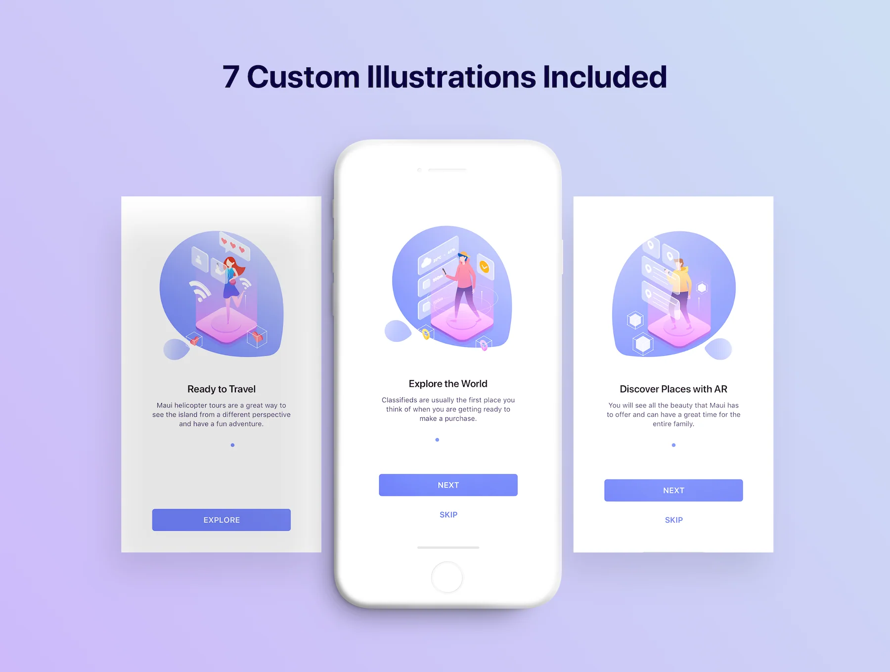 Eggplore - AR Maps & Navigation UI Kit 5
