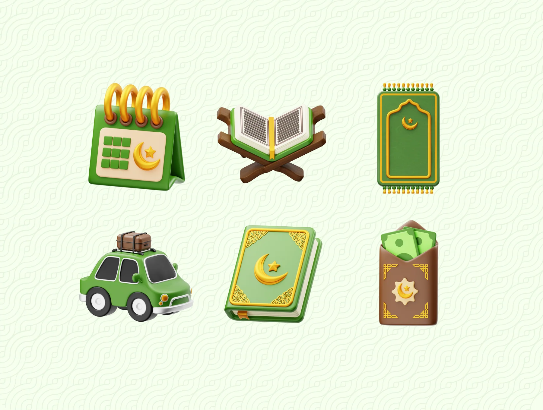 Eid Mubarak 3D Icon 6