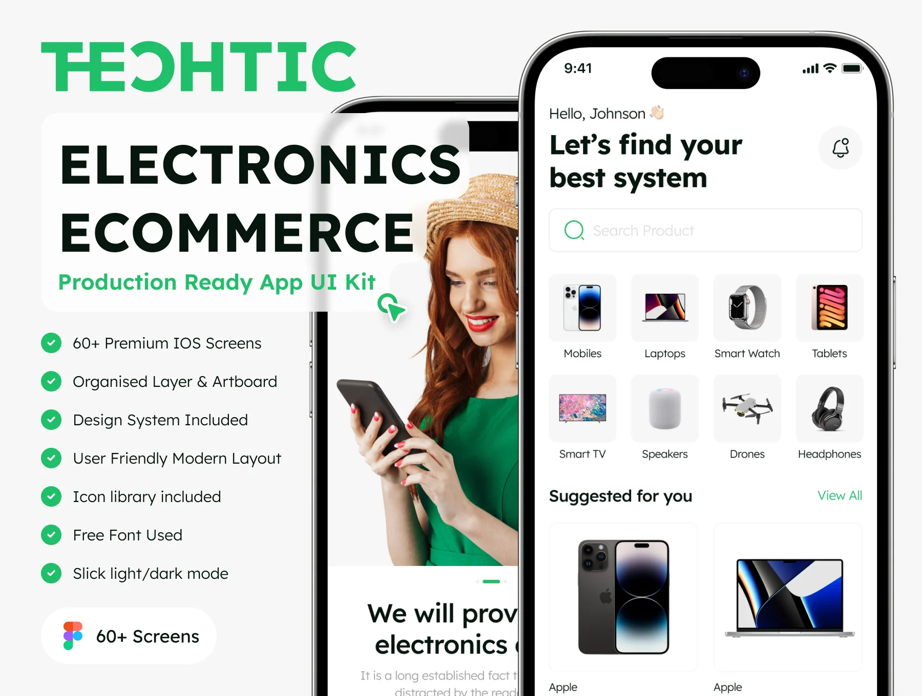 Electronic Ecommerce App UI Kit