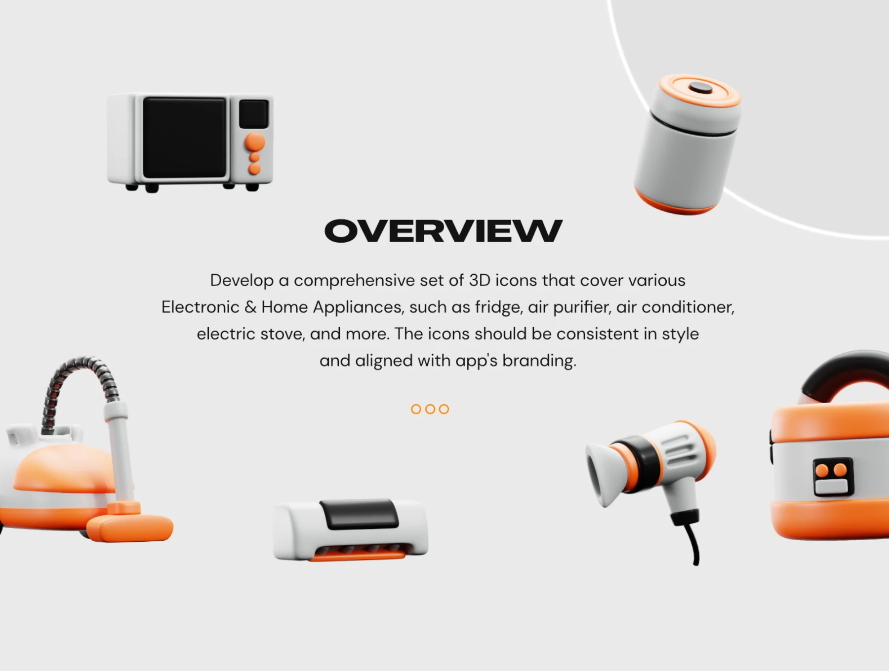 Electronic & Home Appliances 3D Icon Pack 2