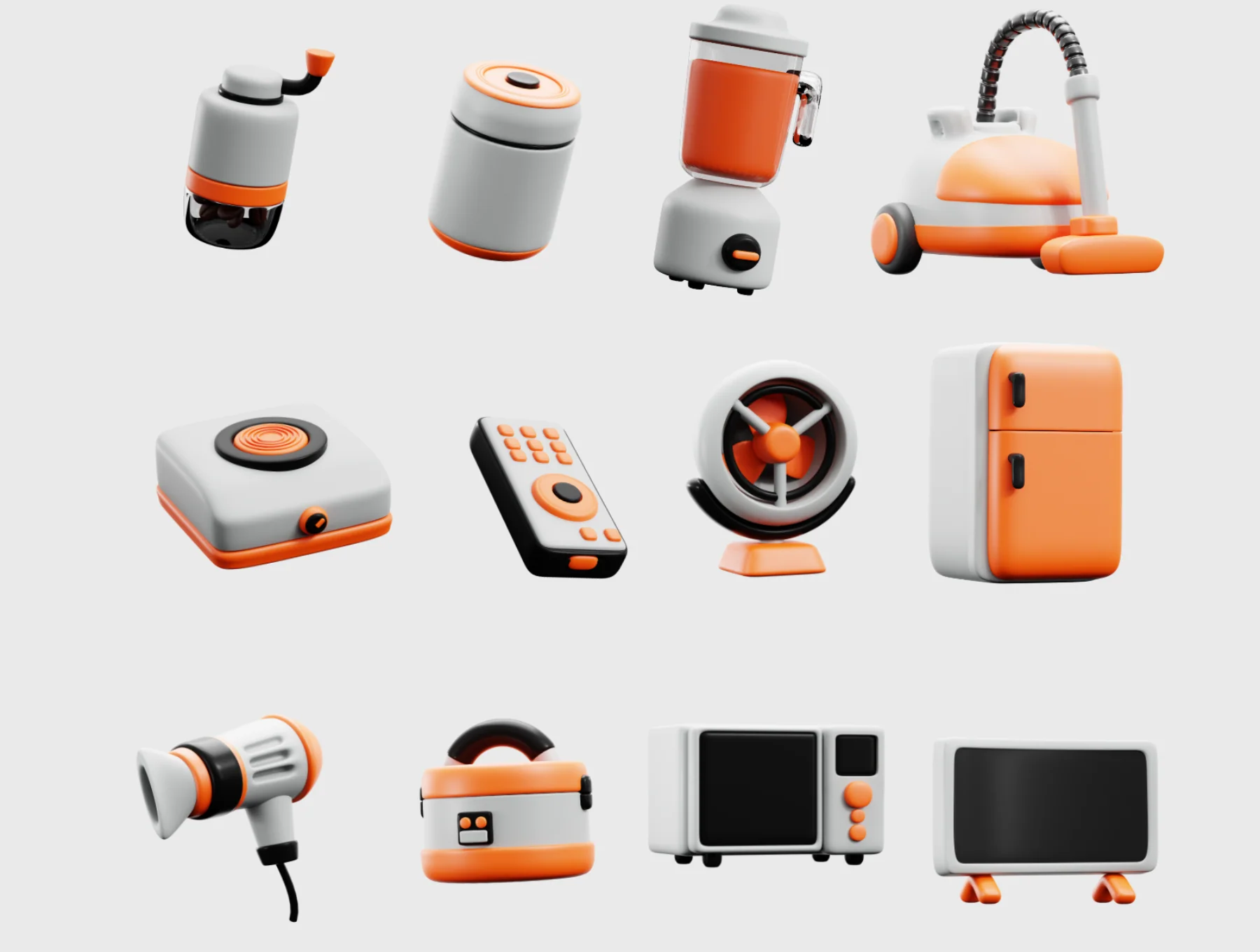 Electronic & Home Appliances 3D Icon Pack 5