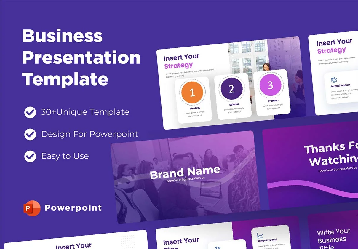 Elegant Business Presentation Template