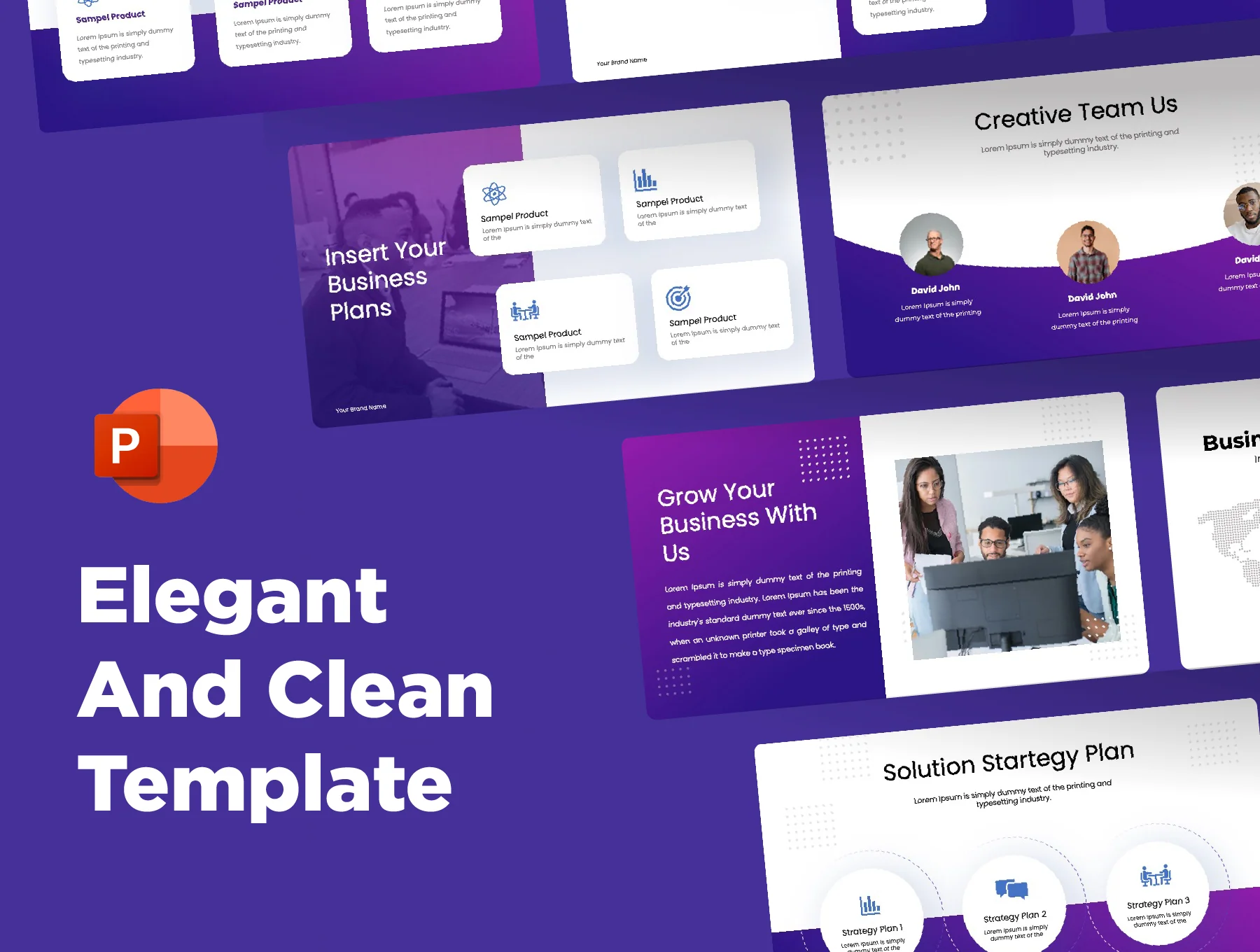 Elegant Business Presentation Template 3