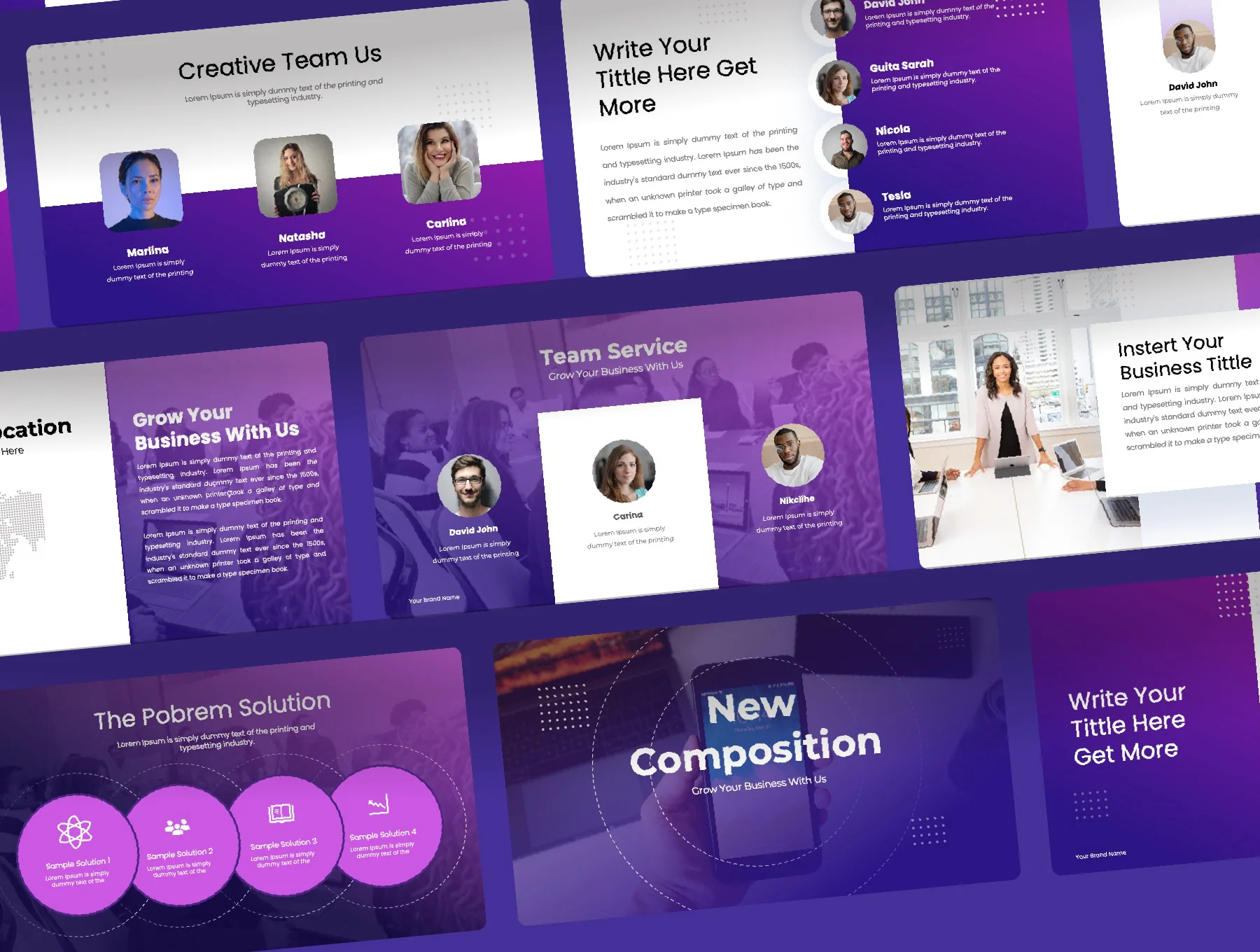 Elegant Business Presentation Template 4