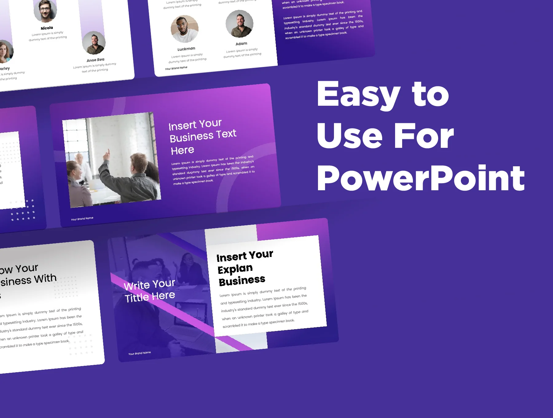 Elegant Business Presentation Template 6