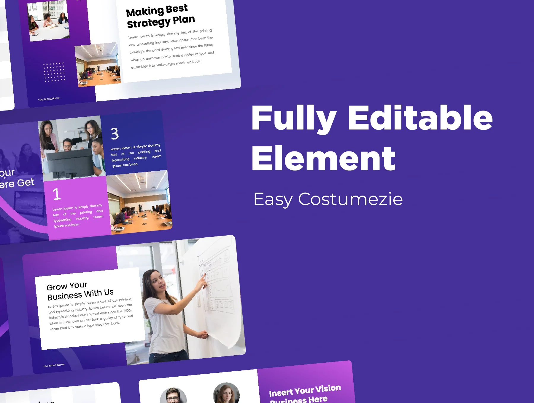 Elegant Business Presentation Template 7