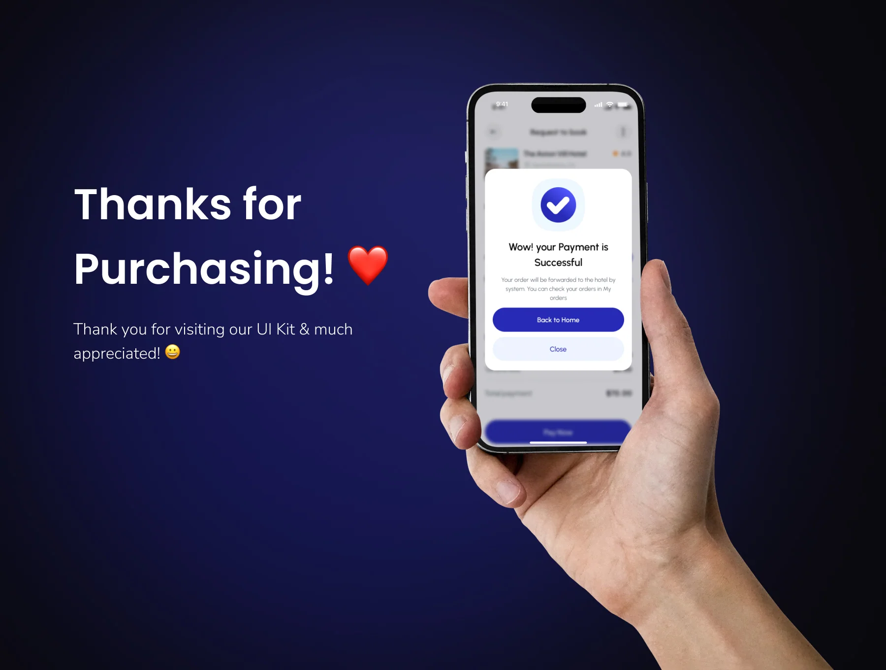 Elegant Hotel Booking App – Premium Hotel Booking Mobile App UI Kit 5