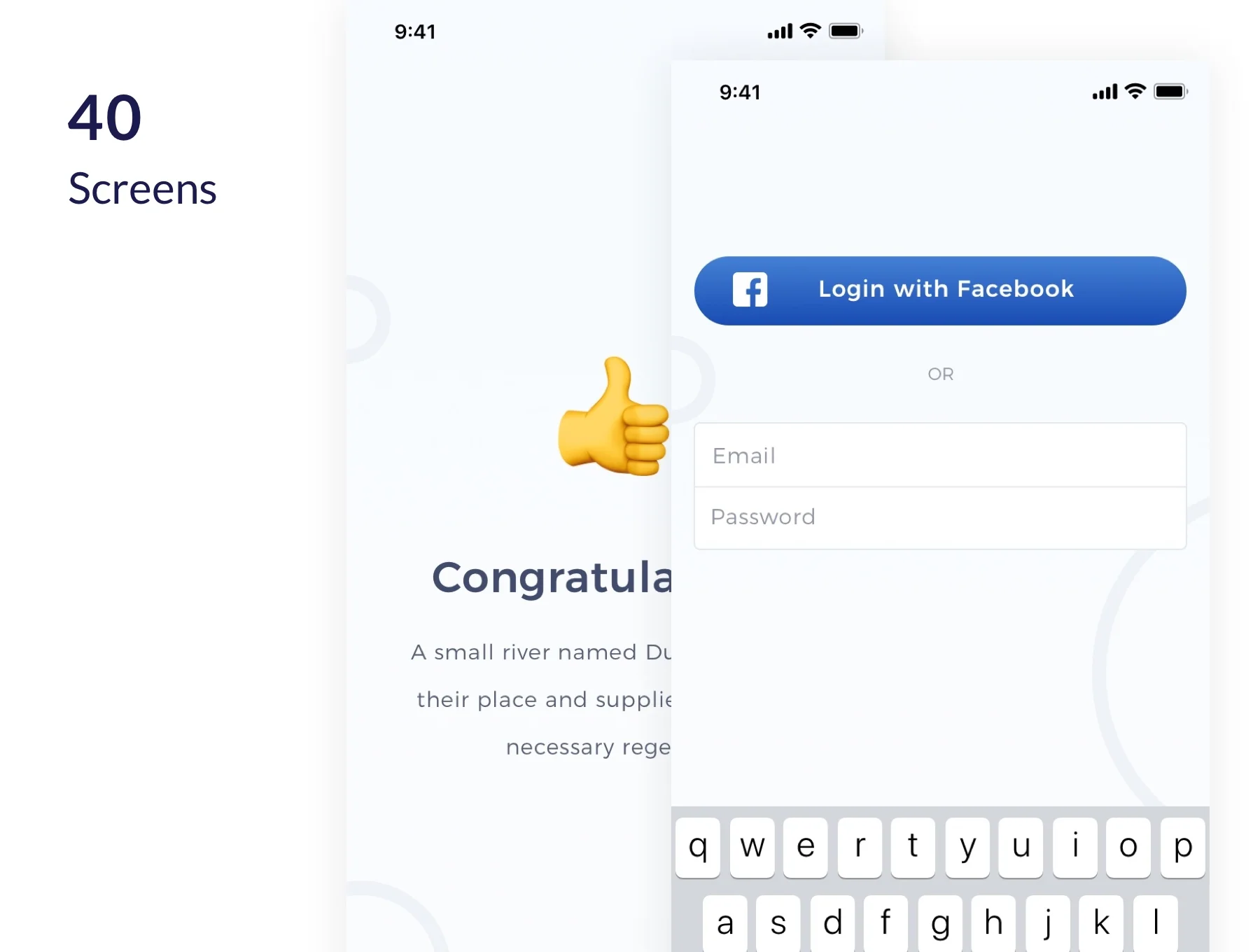 Eleganza iOS UI Kit 4